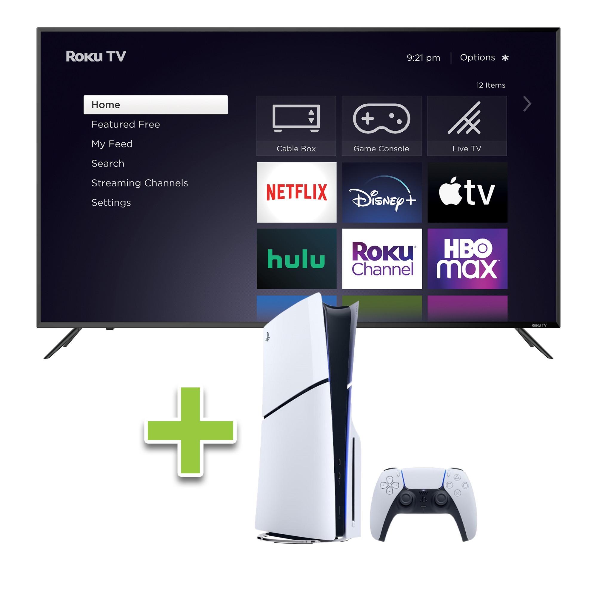 65" Element Roku TV & Playstation 5