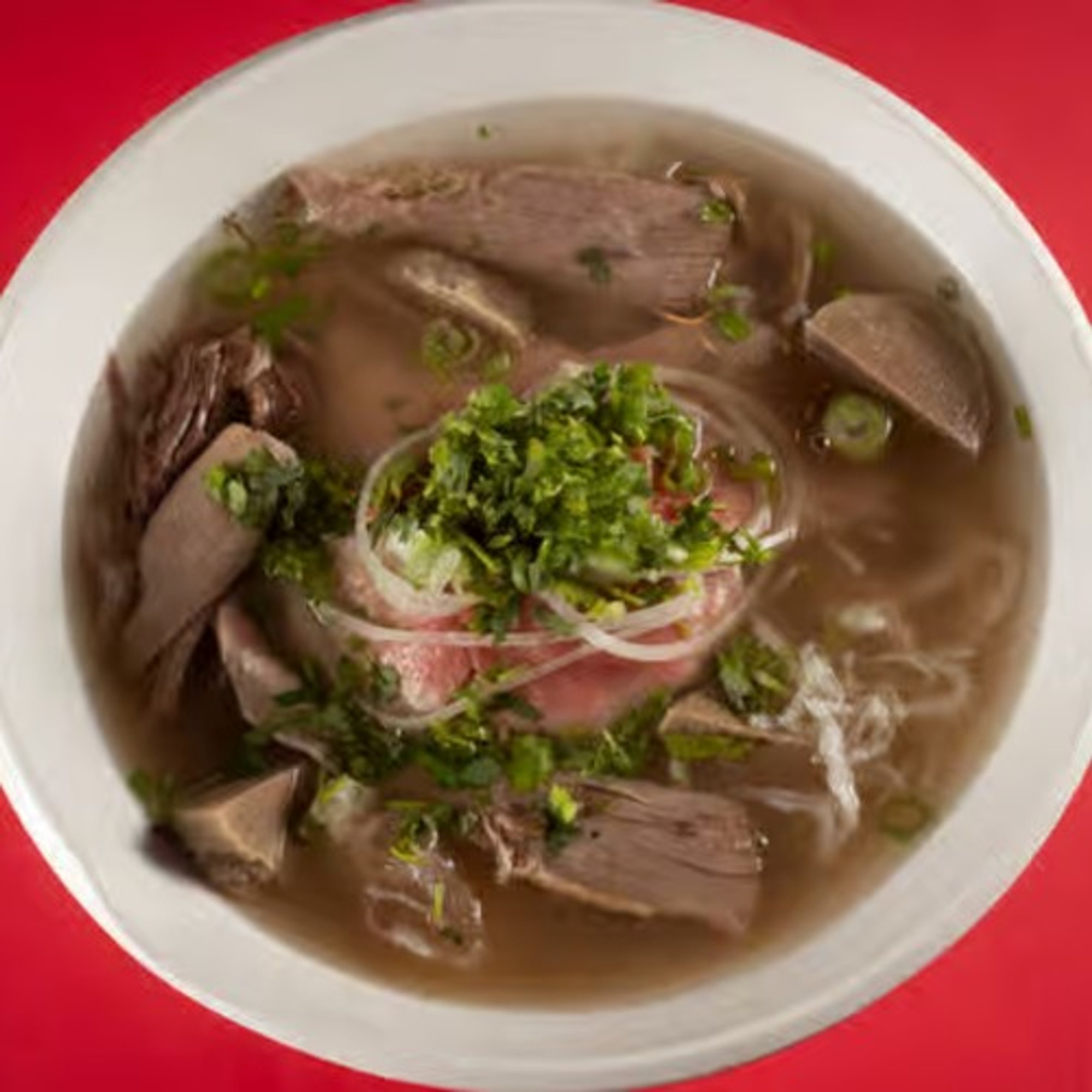 Brisket and Beef Ball Pho