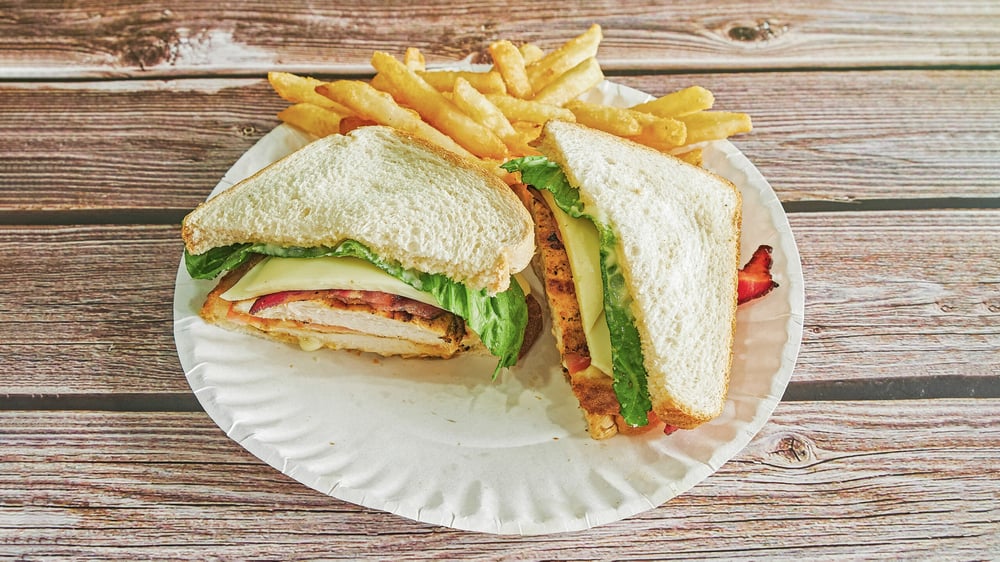 Grilled Chicken Club Sandwich