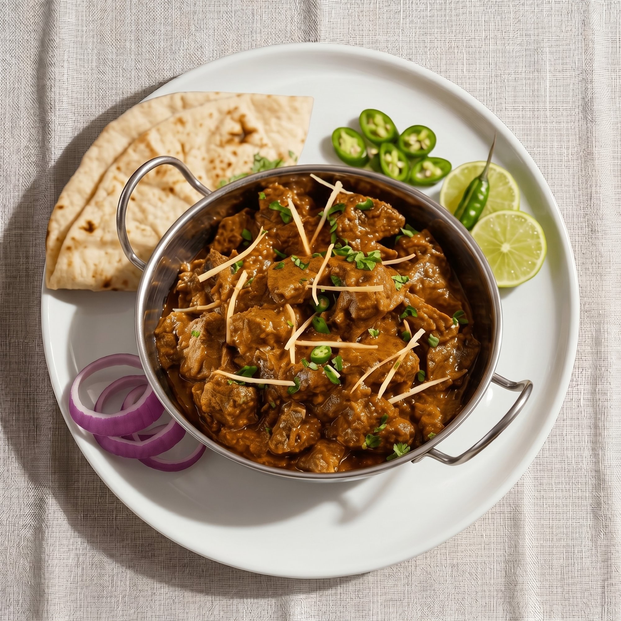 Kadai Ginger Lamb