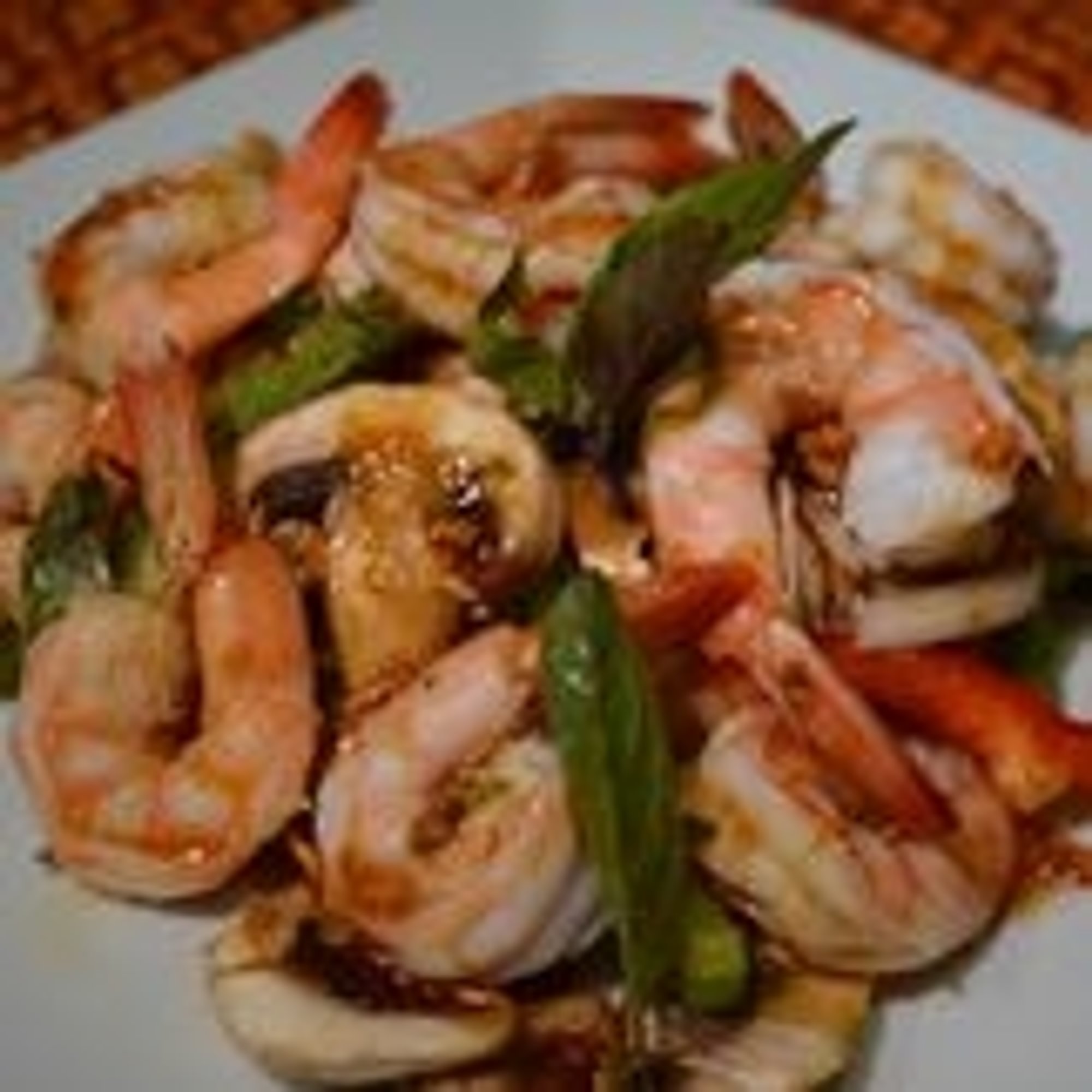 Spicy Shrimp Lunch