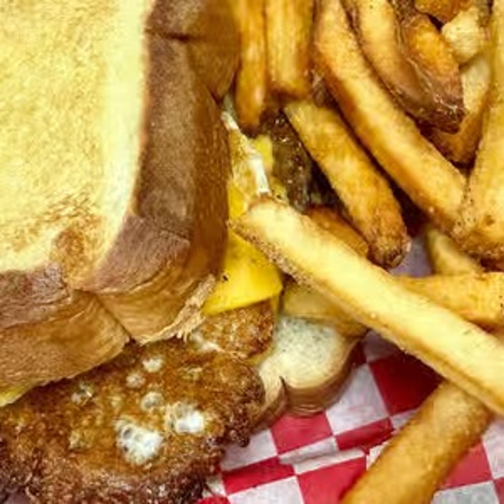 Cheesy Western Burger