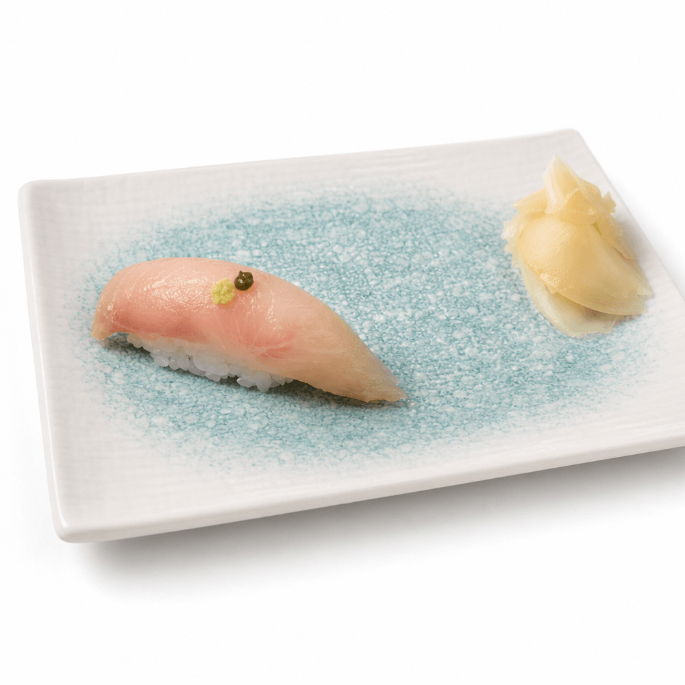 Yellowtail Sushi or Sashimi