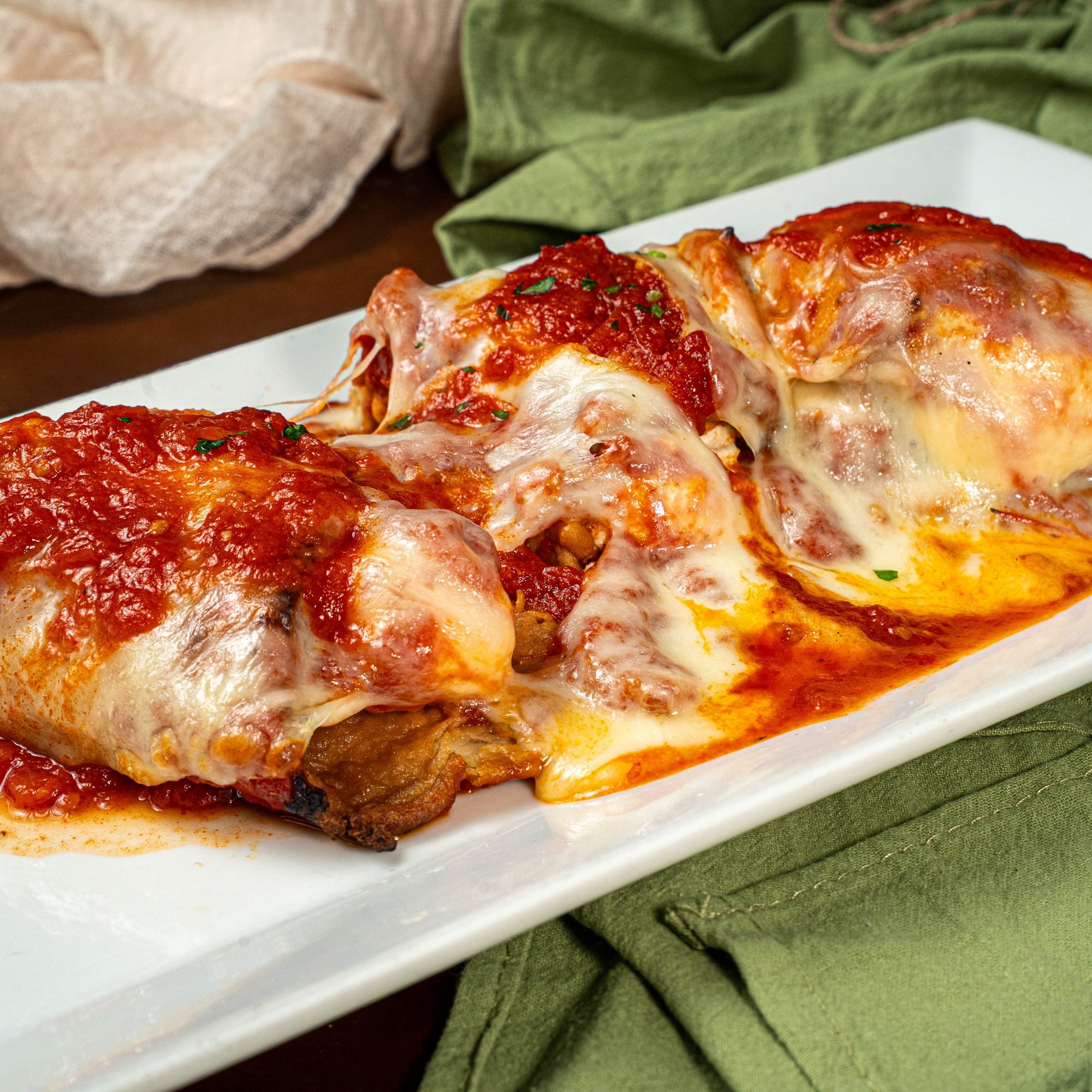 Baked Eggplant Rollatini