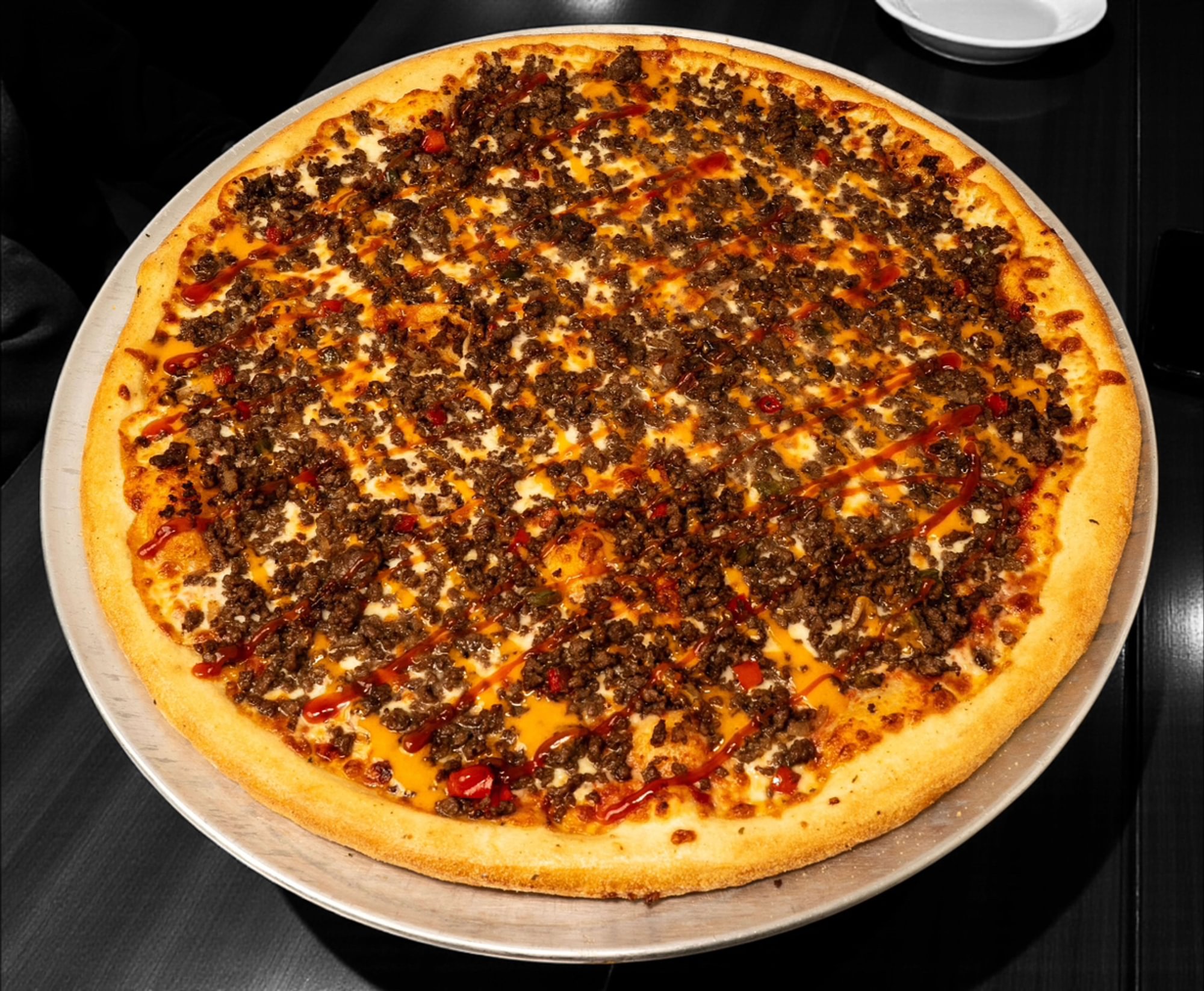 Chopped Cheese Pizza Large