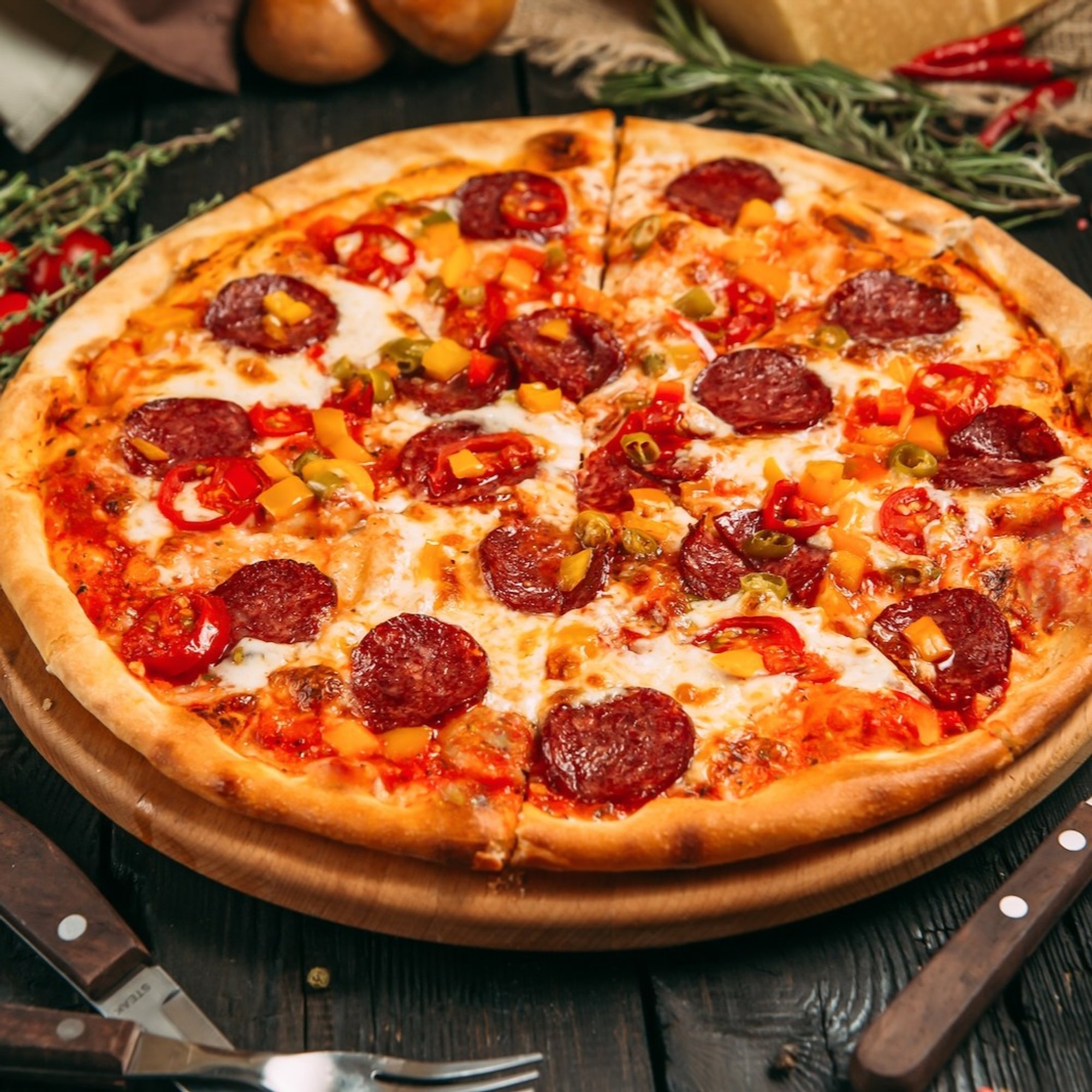 Triple Pepperoni Neapolitan