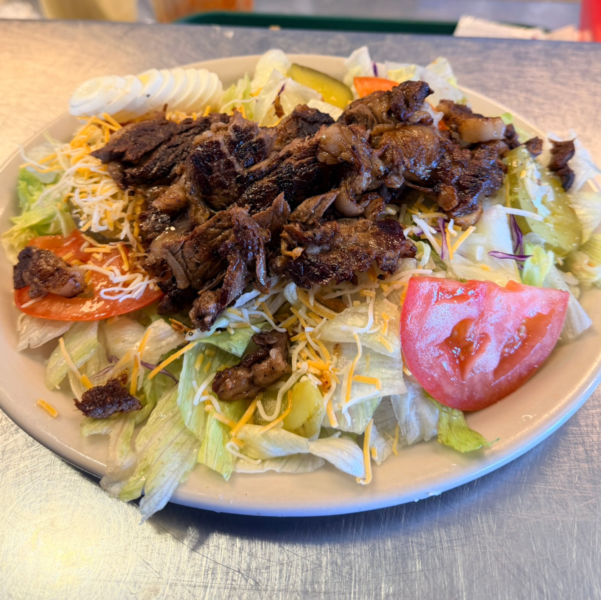 Rib-Eye Steak Salad
