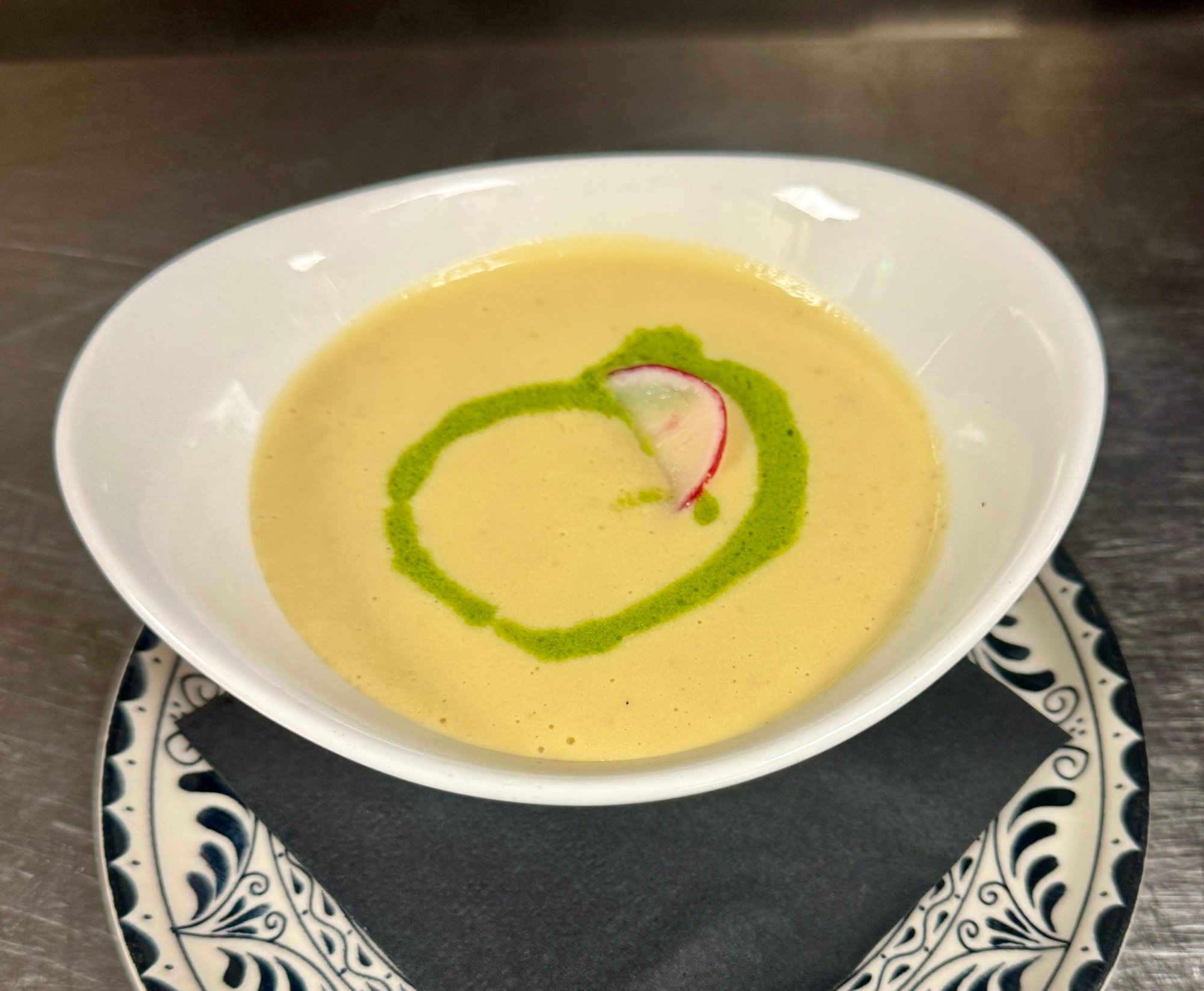 Sopa Flor de Calabaza