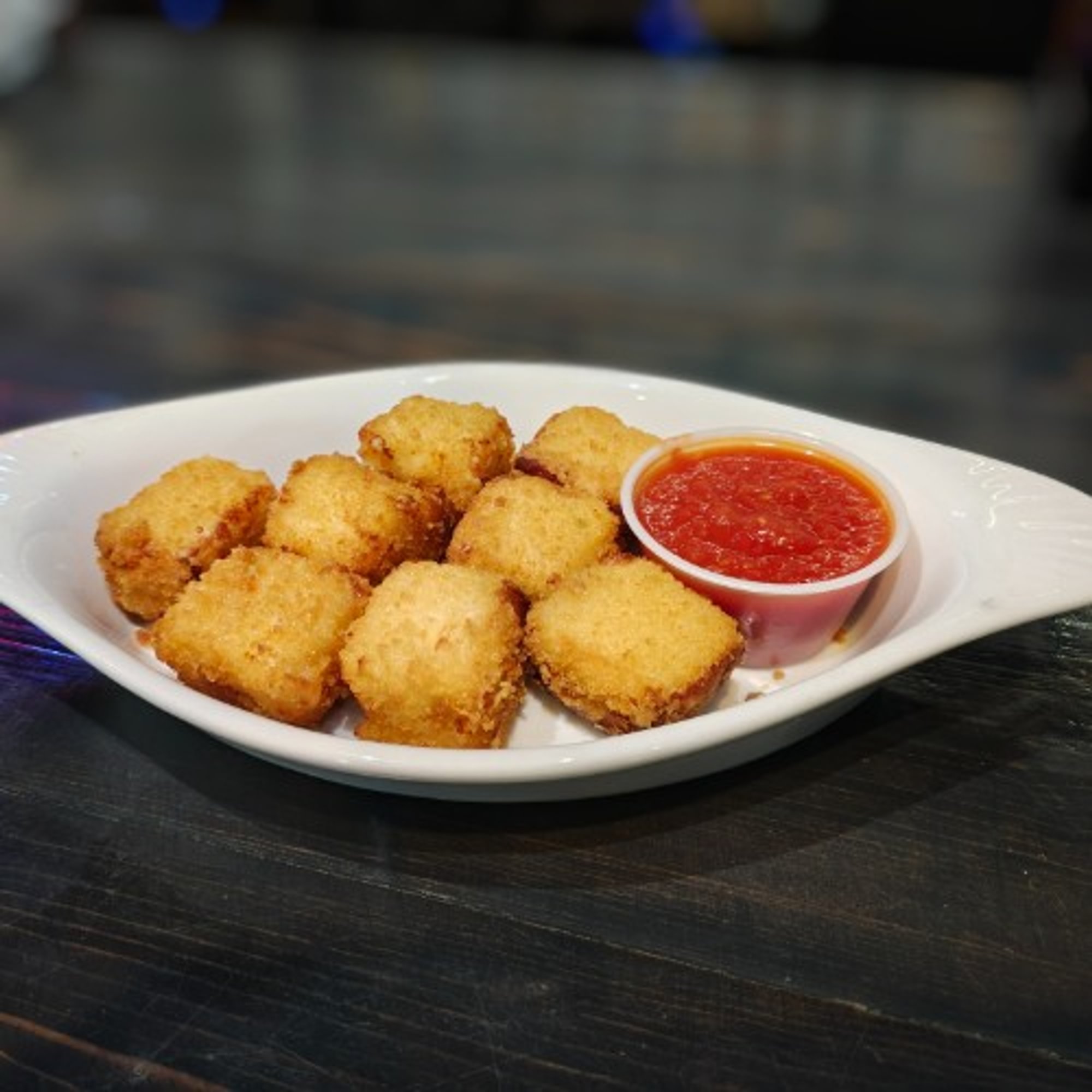 Fried Mac and Cheese Squares