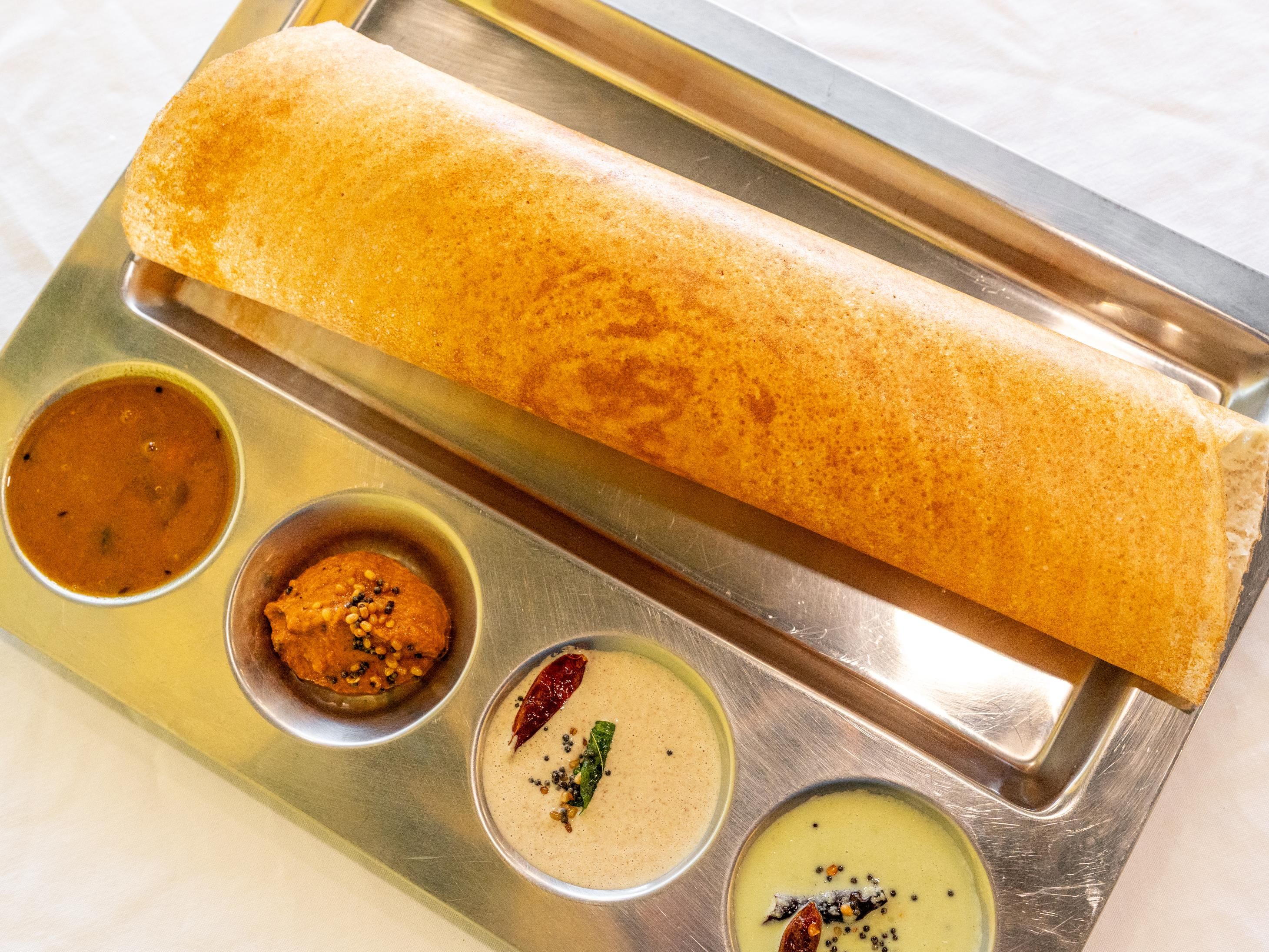 Ghee Pudi Masala Dosa
