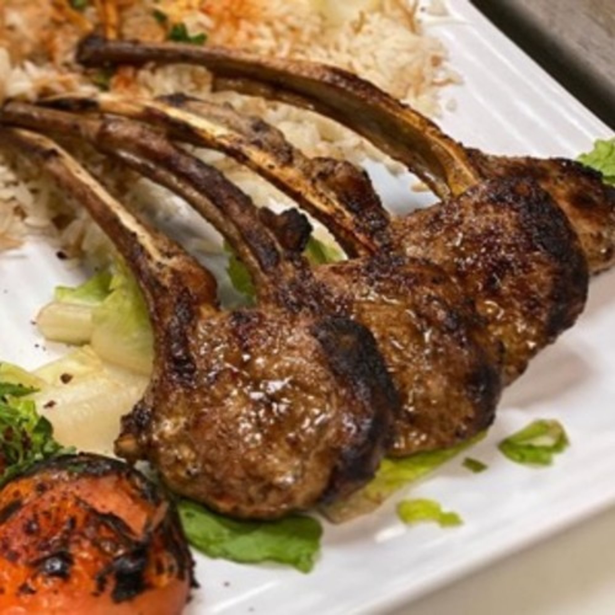 Lamb Chops Lunch