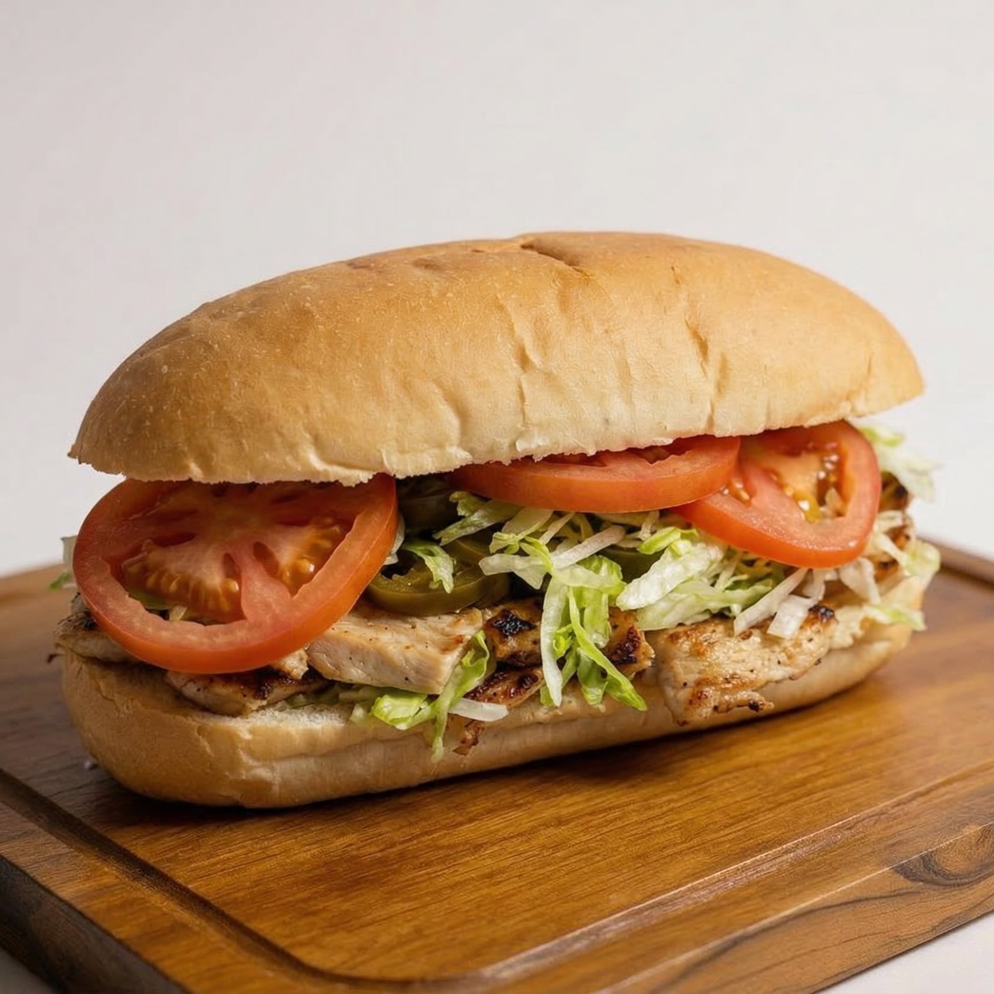 Mexican Torta and Fries