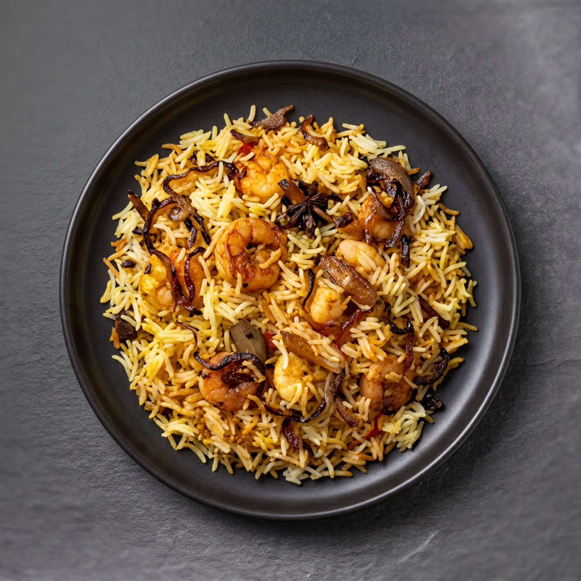 Shrimp Biryani