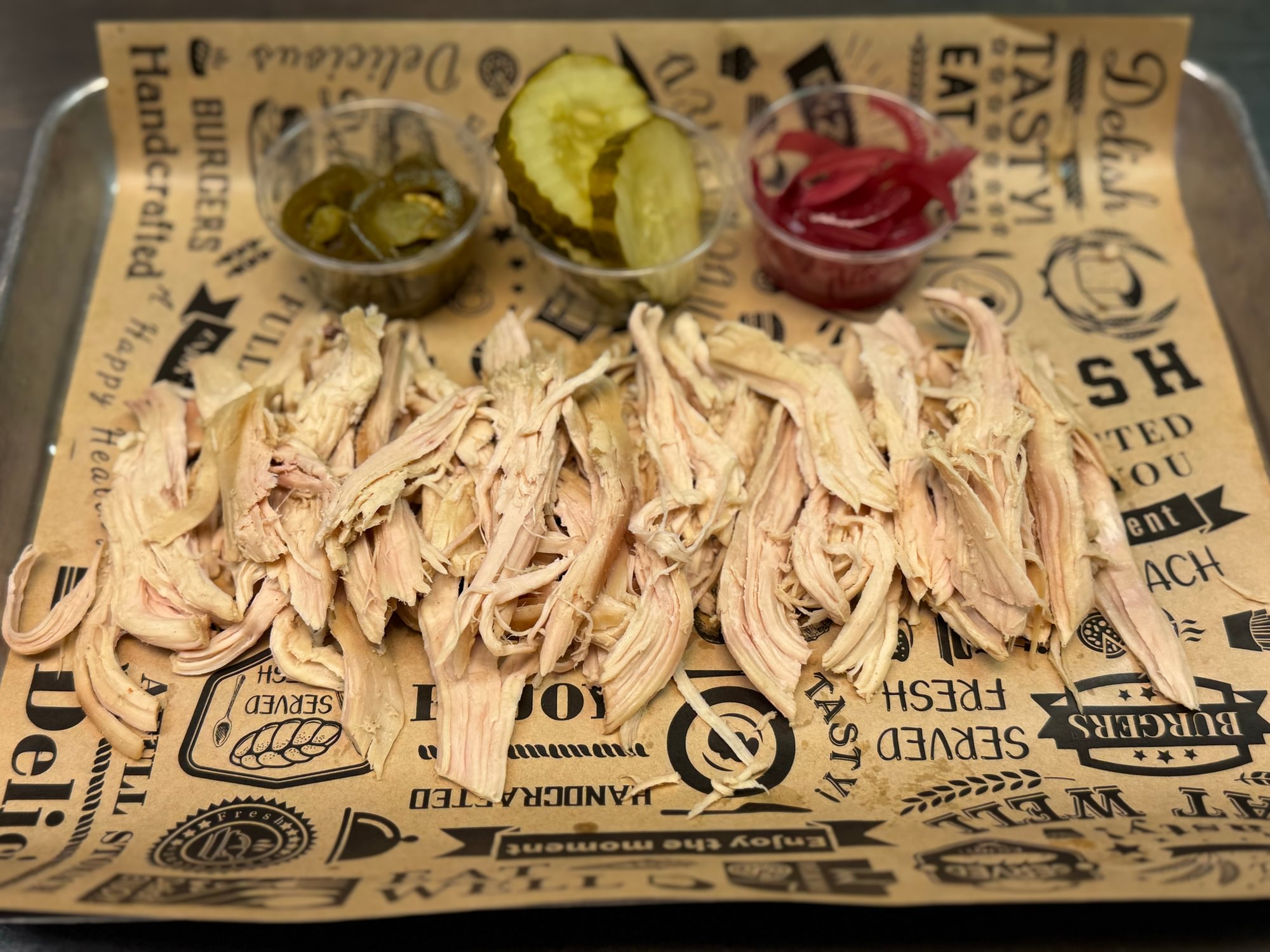 Pulled Chicken Platter