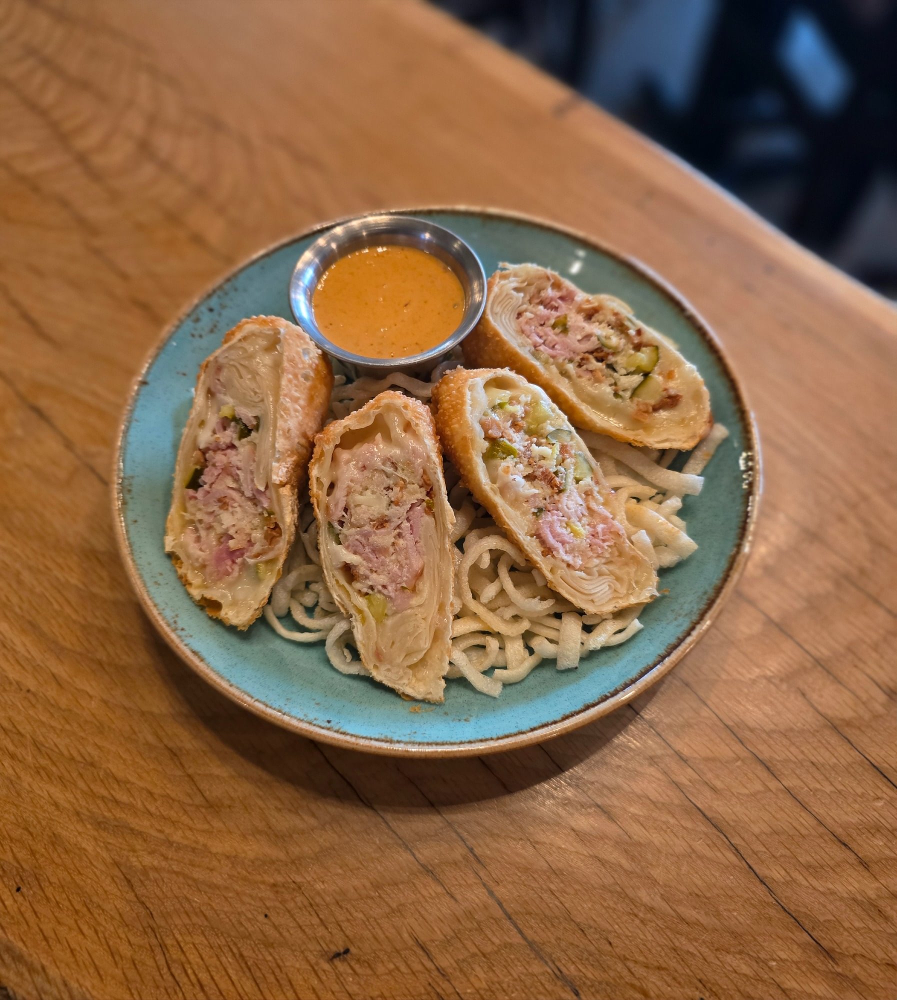 HABENERO HAM EGG ROLLS