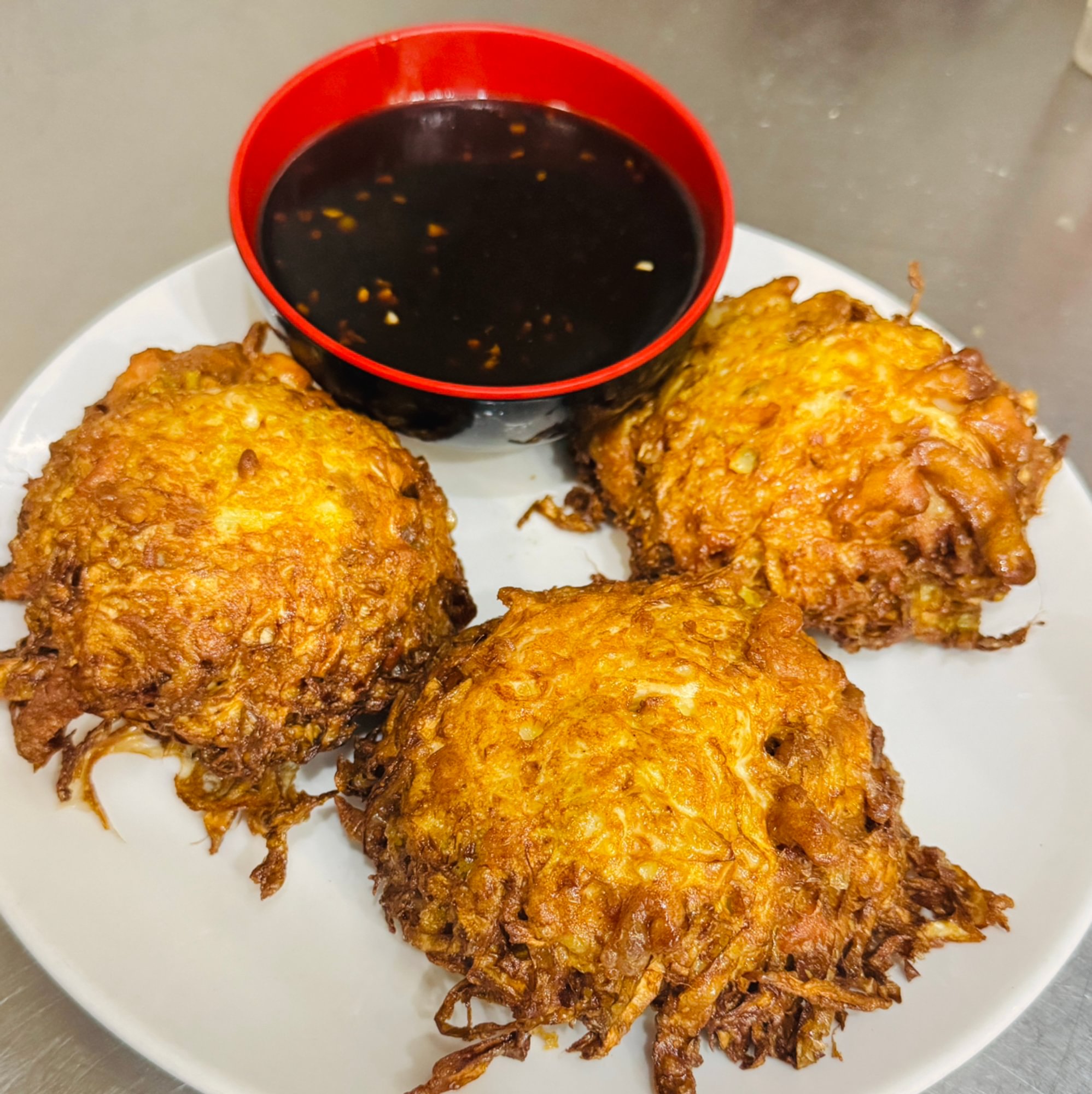 Vegetable Egg Foo Young