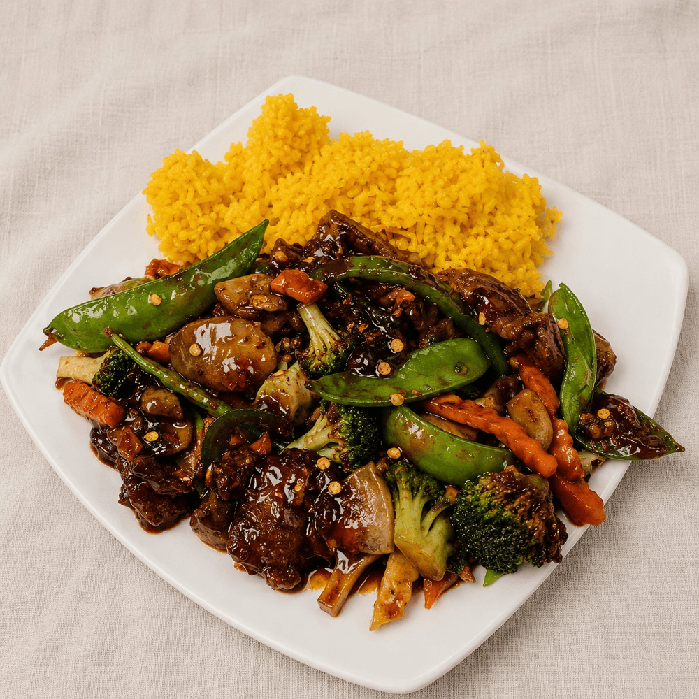 Hunan Beef or Chicken