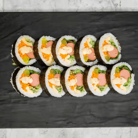 Sausage & Cheese Kimbap