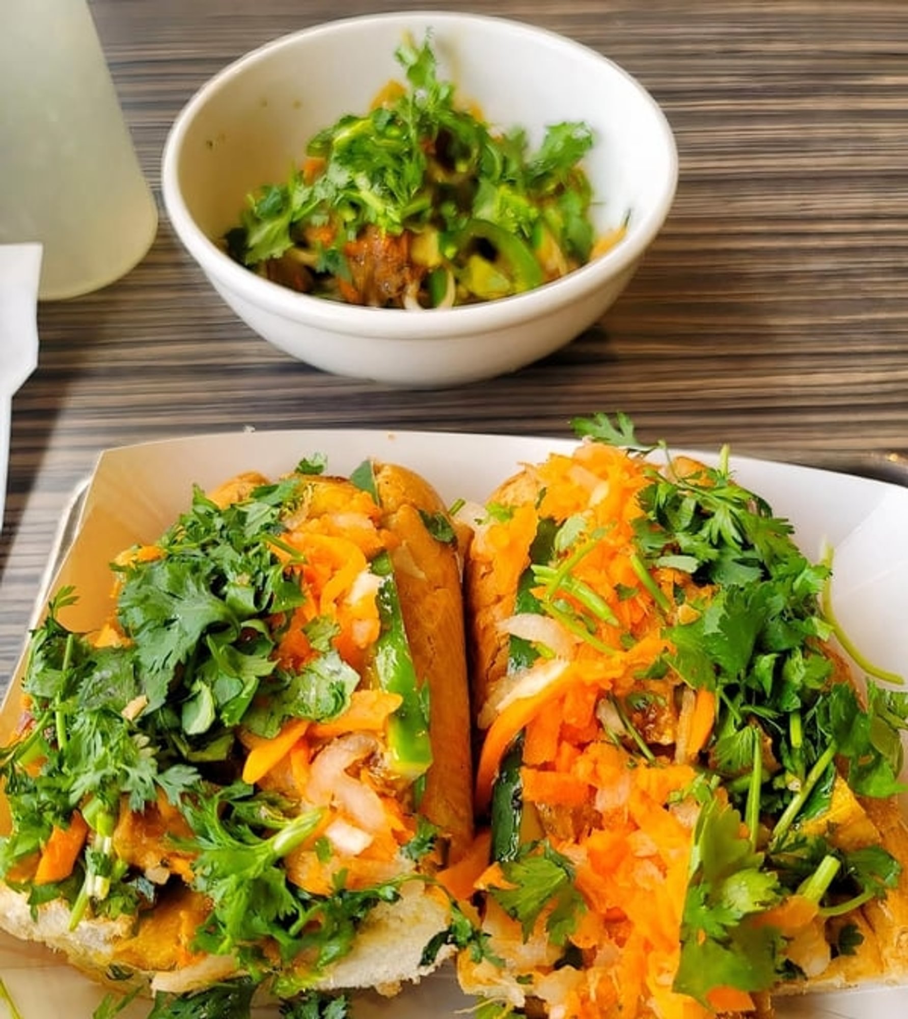 Sauteed Veggie Banh Mi