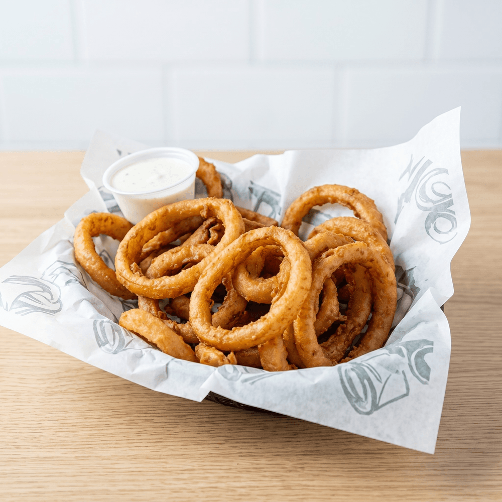 Beer-Battered Onion Rings