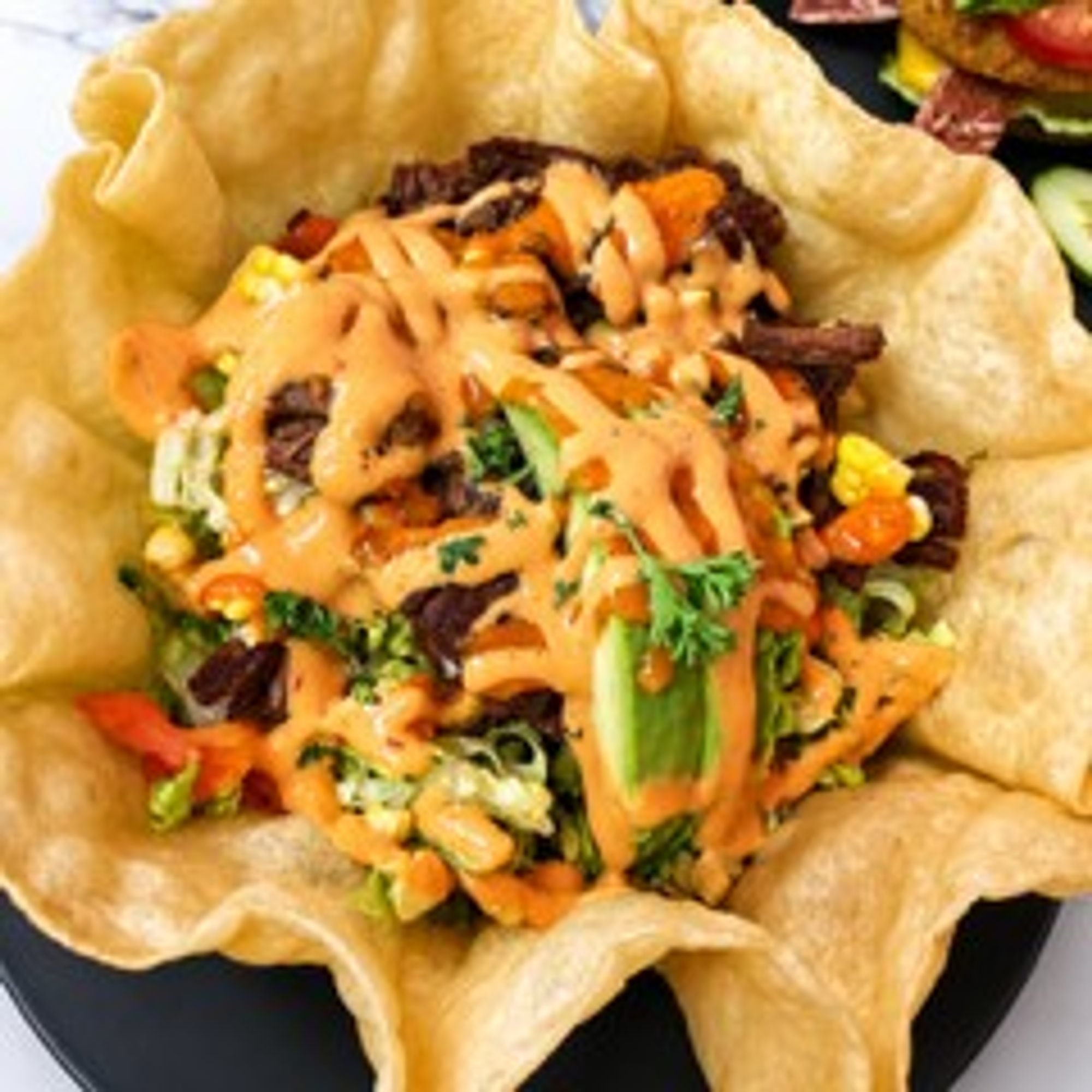 Steak Taco Salad Bowl