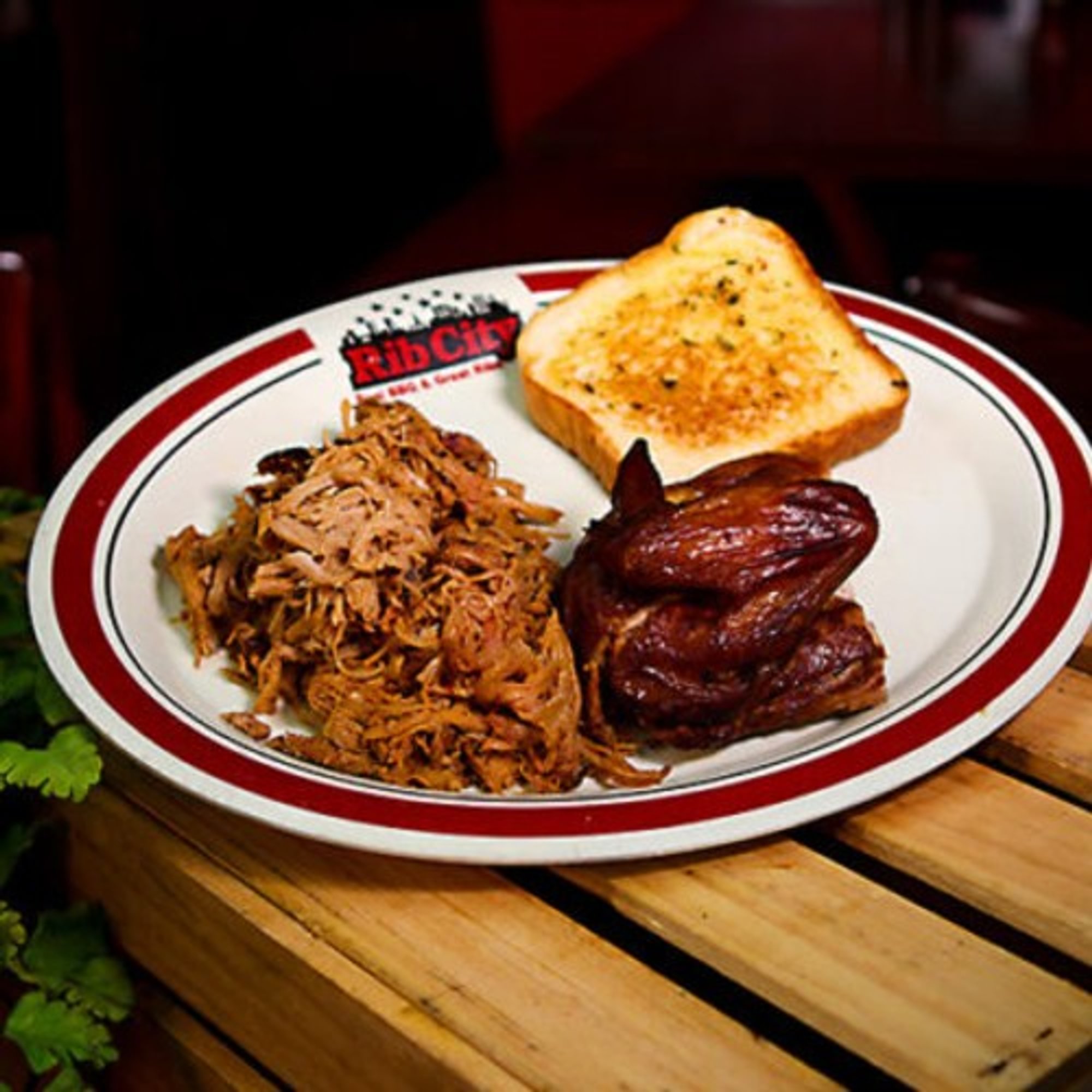 BBQ Chicken Combo Plate