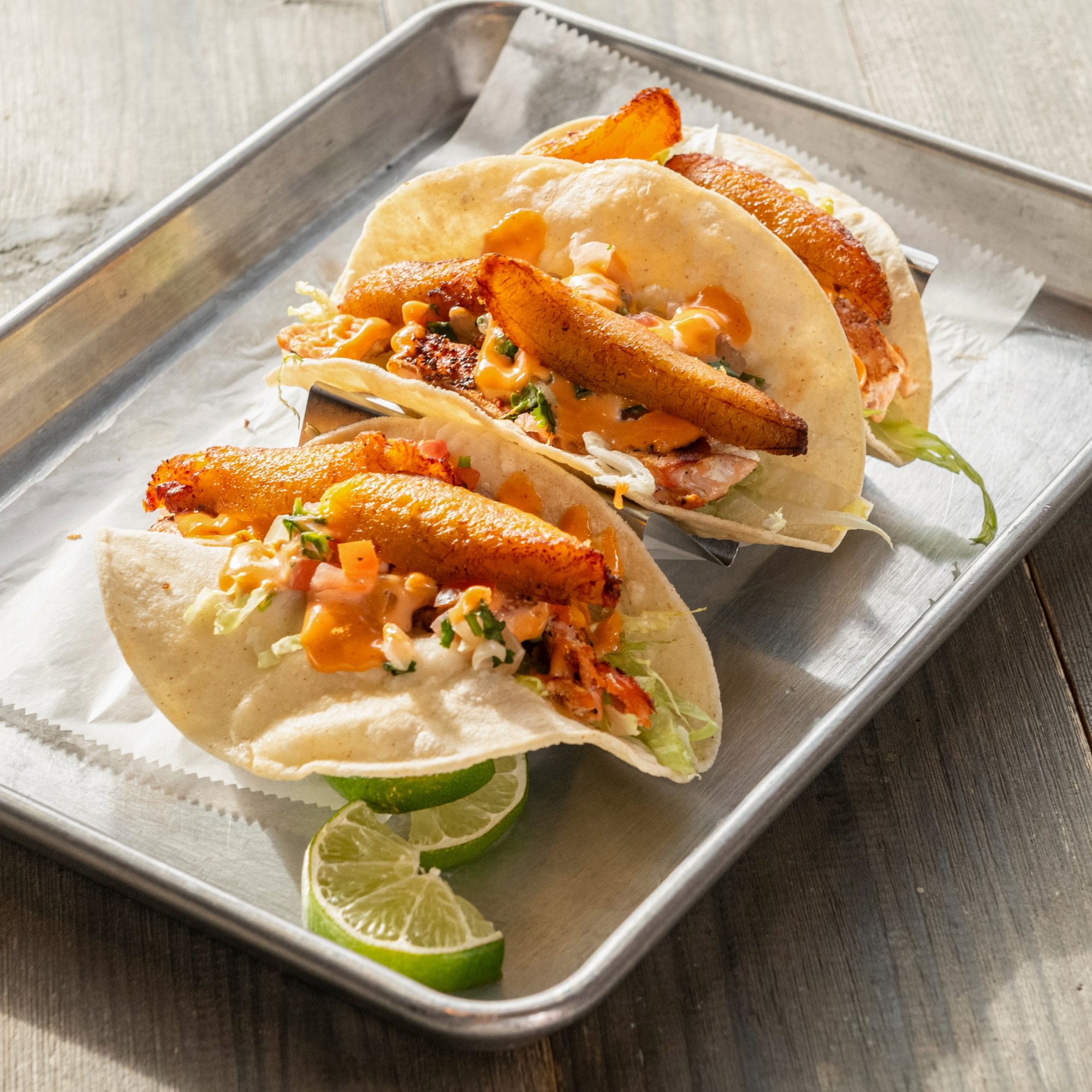 Salmon Tacos