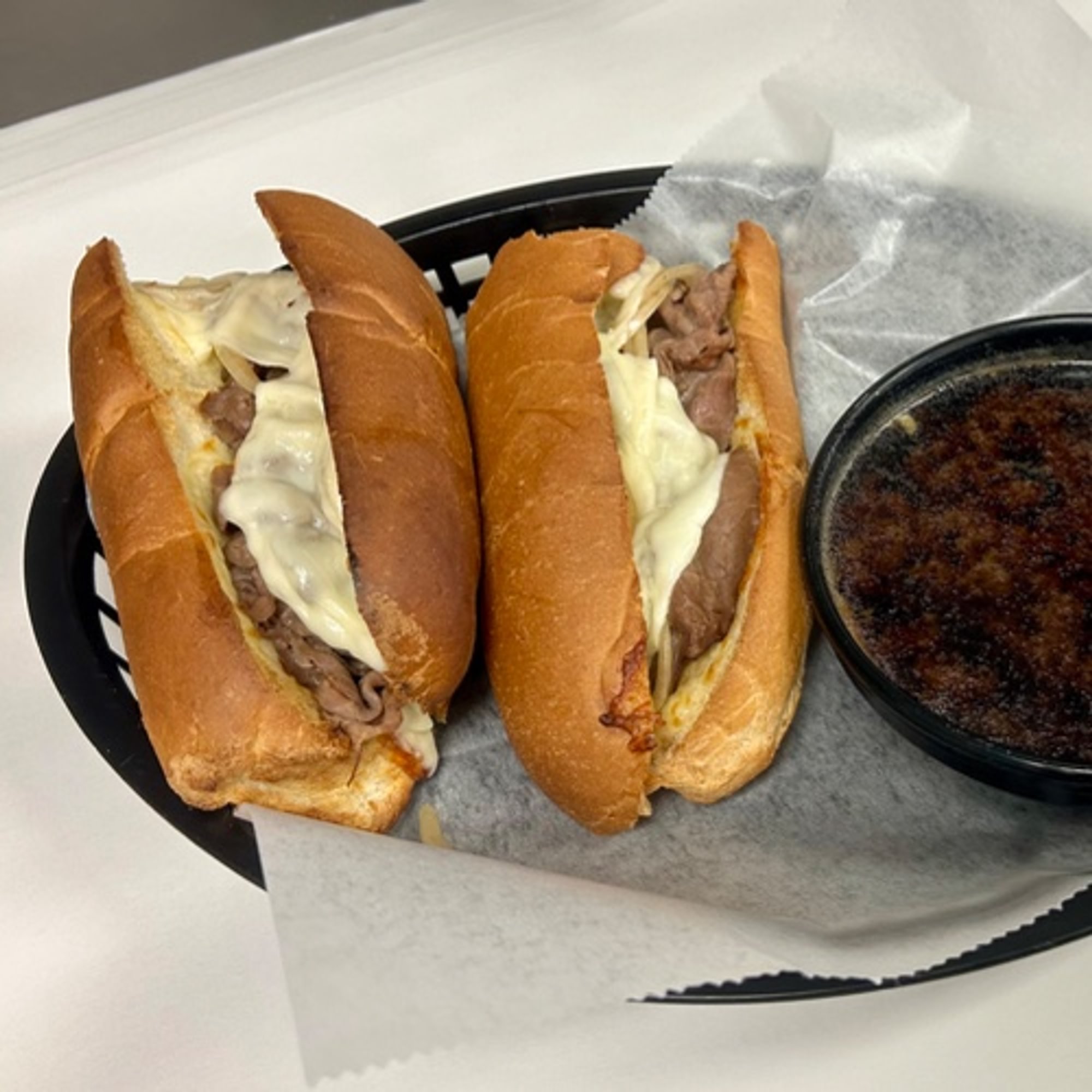 * Whole French Dip.