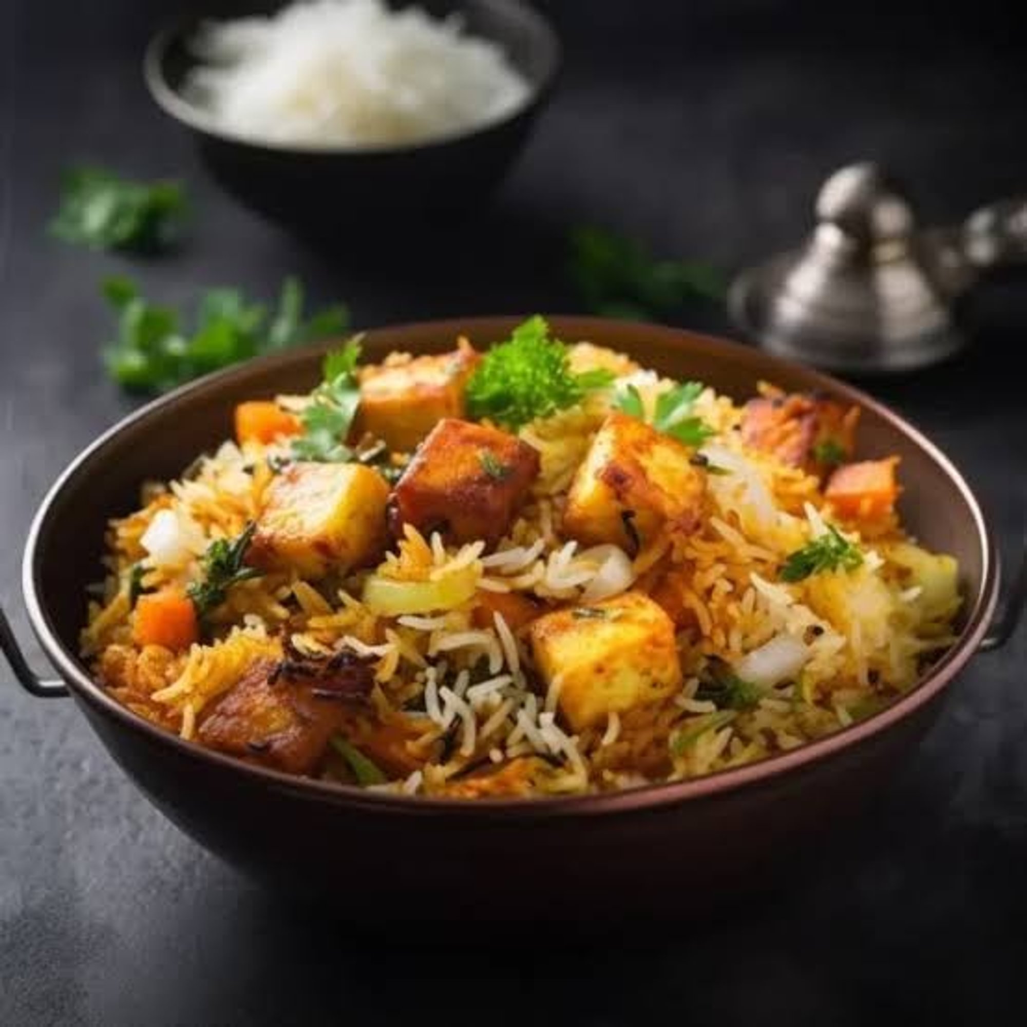 Paneer Tikka Biryani