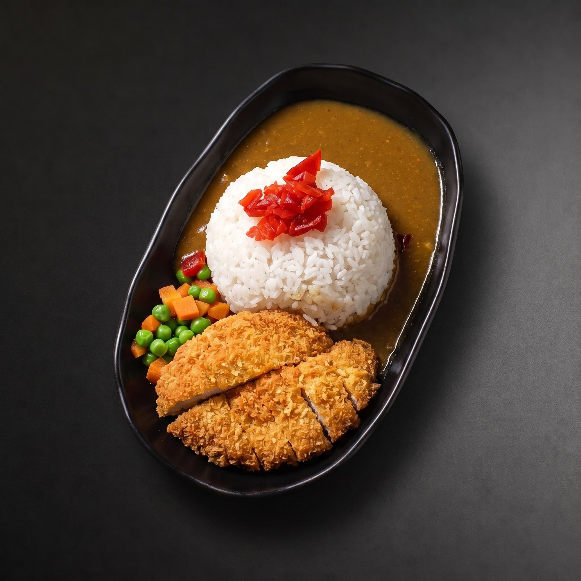 Veggie Korokke Curry Rice