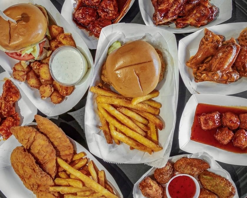8 Veggie Wing Combo