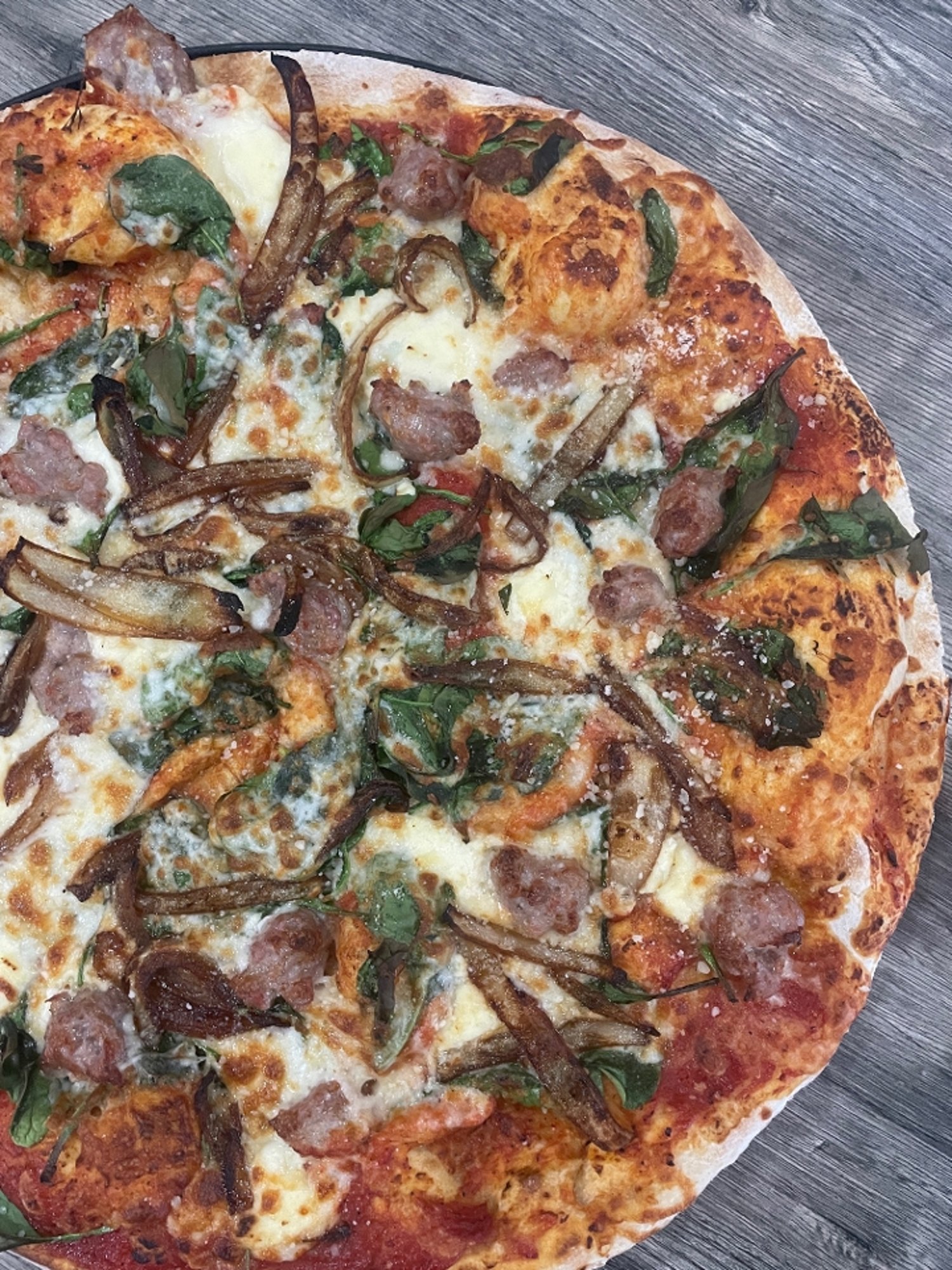 Spinach Ricotta Pizza