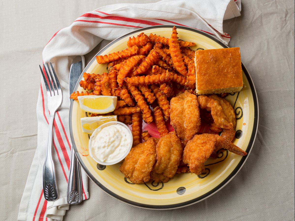 12. Half Order Fried Jumbo Shrimp