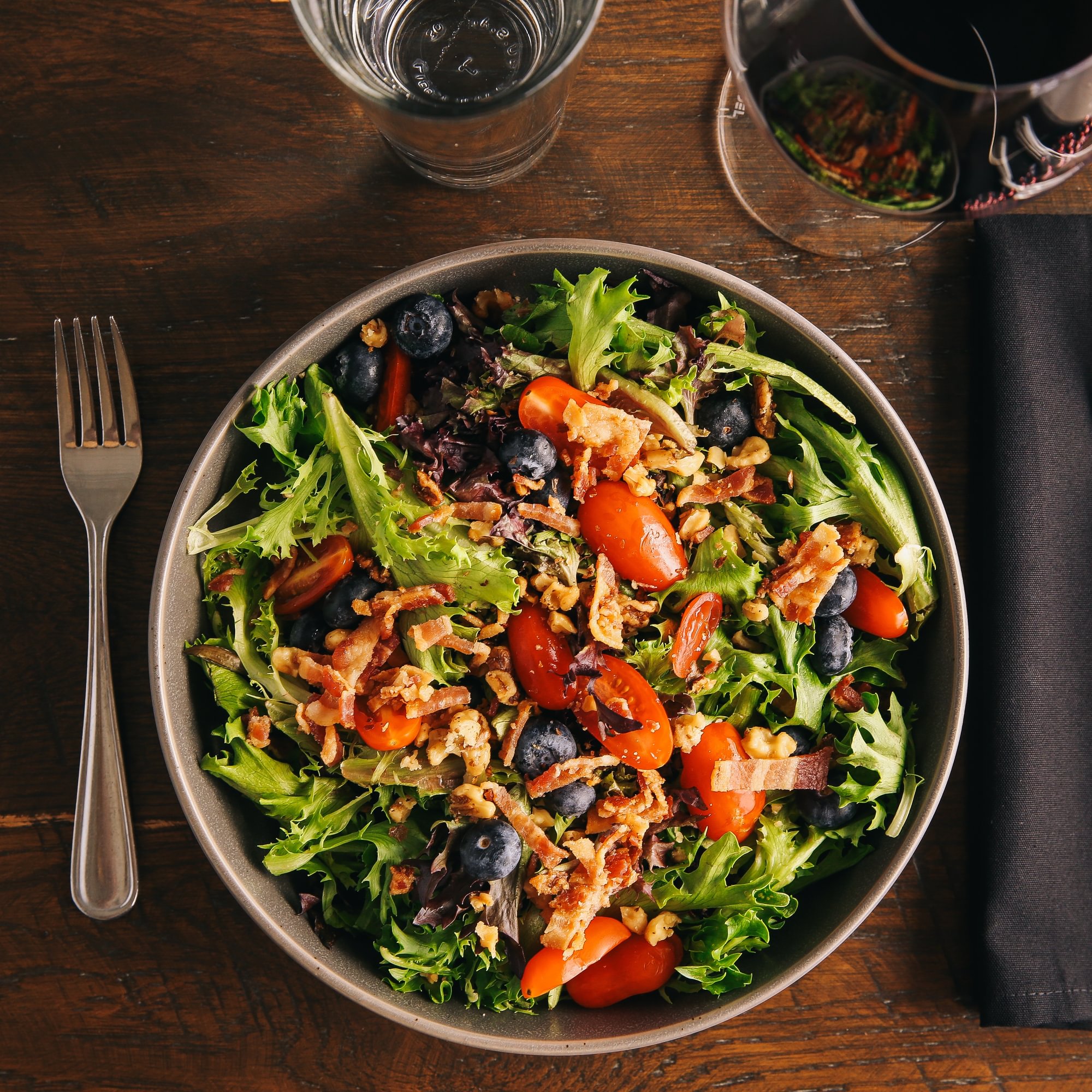 Chicken + Walnut Salad