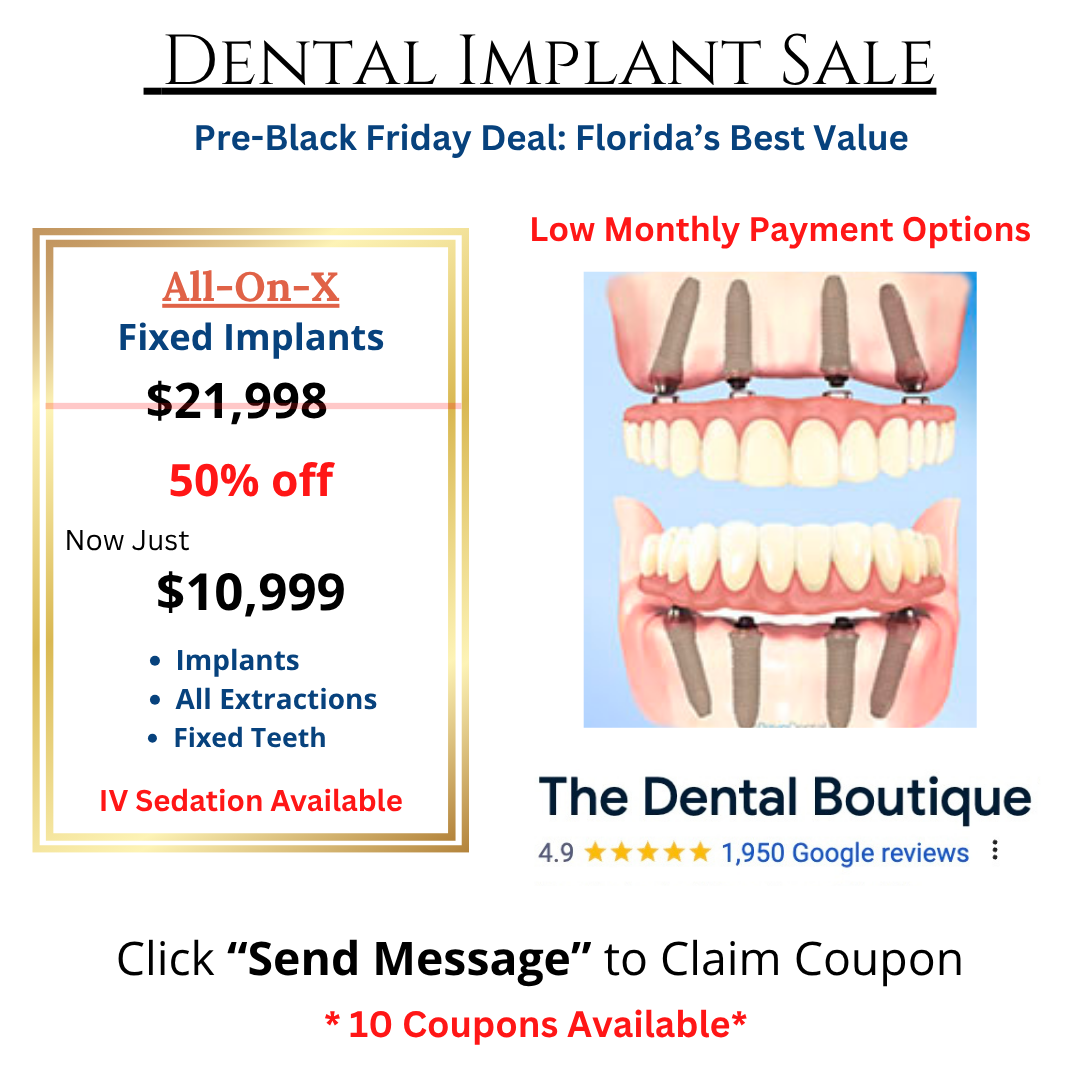 50% Off Dental Implants 