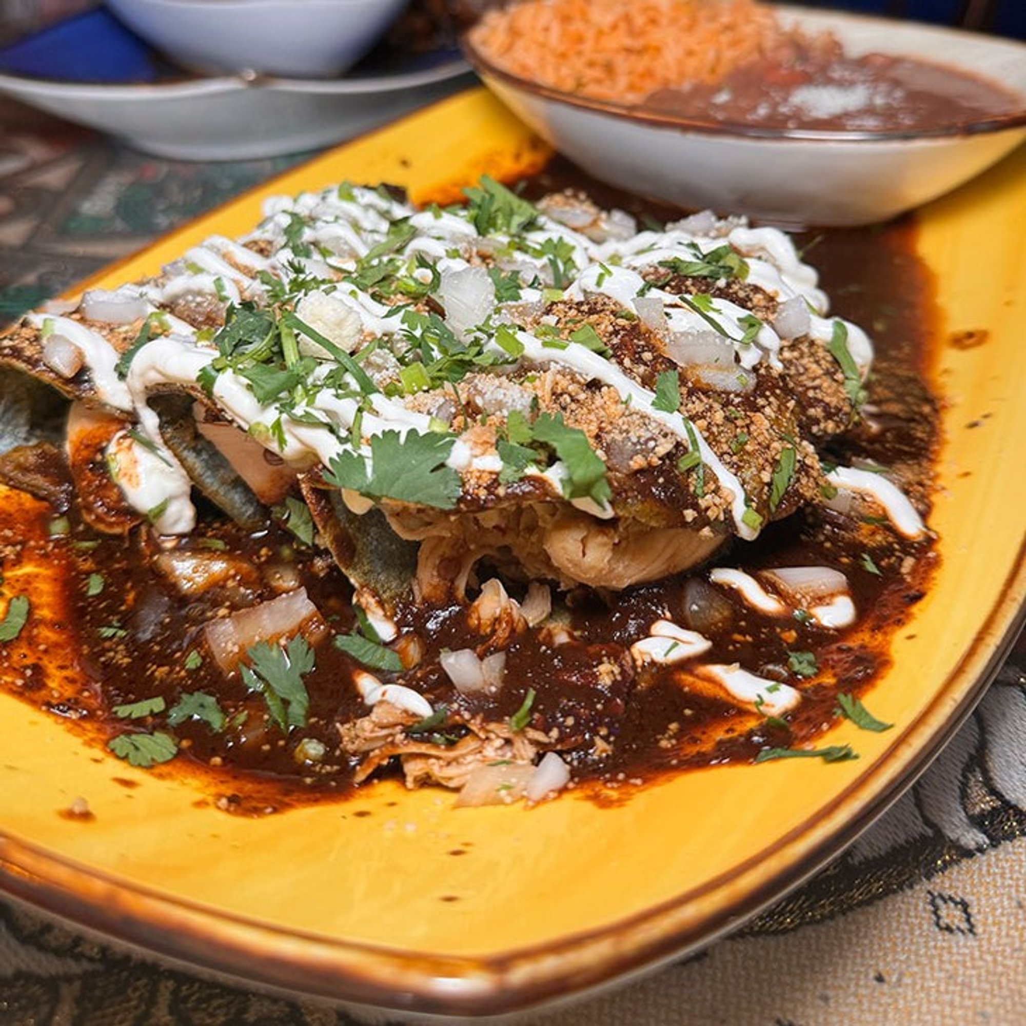 Chicken Enchiladas