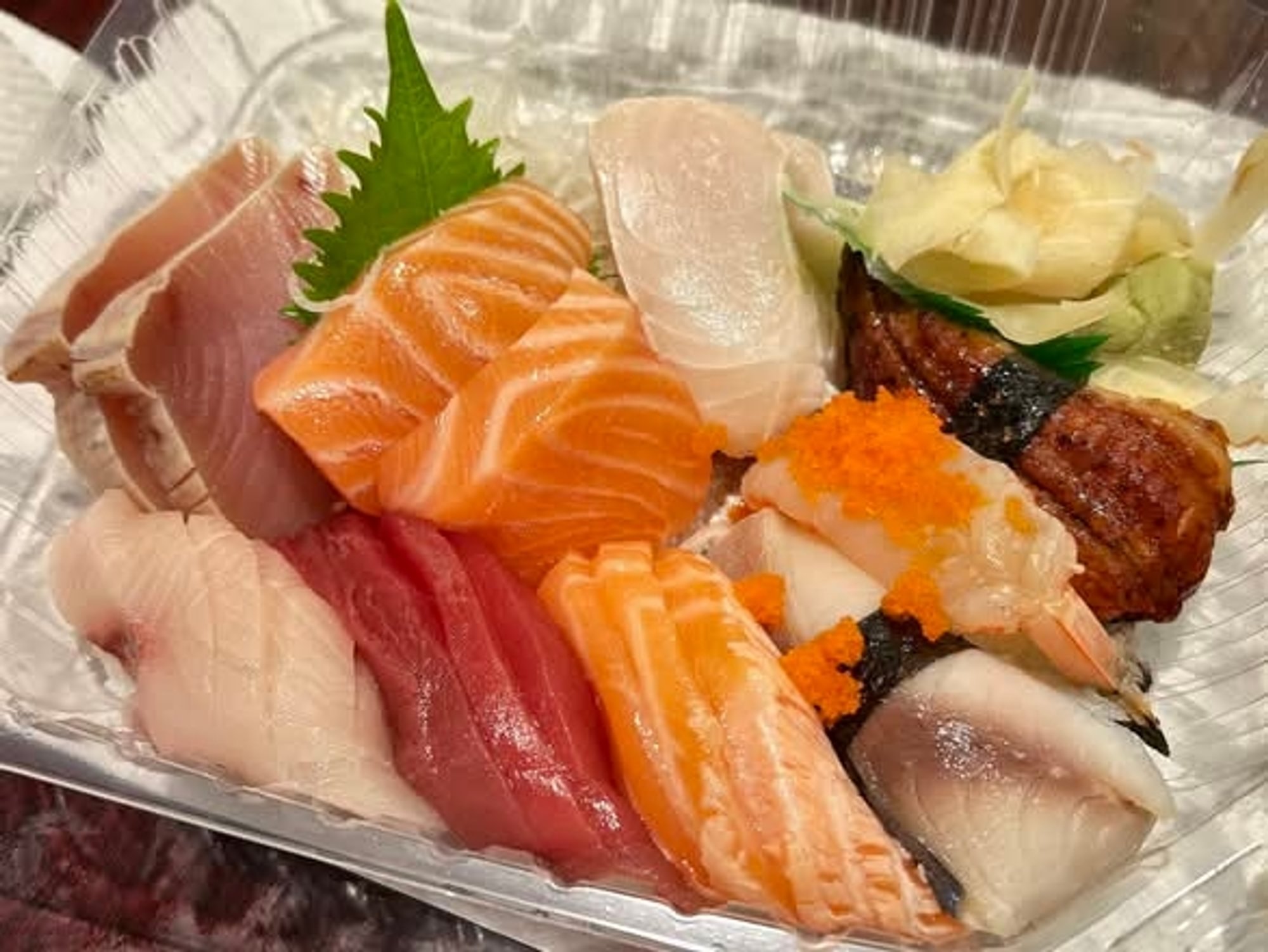 Sashimi and Sushi Dinner