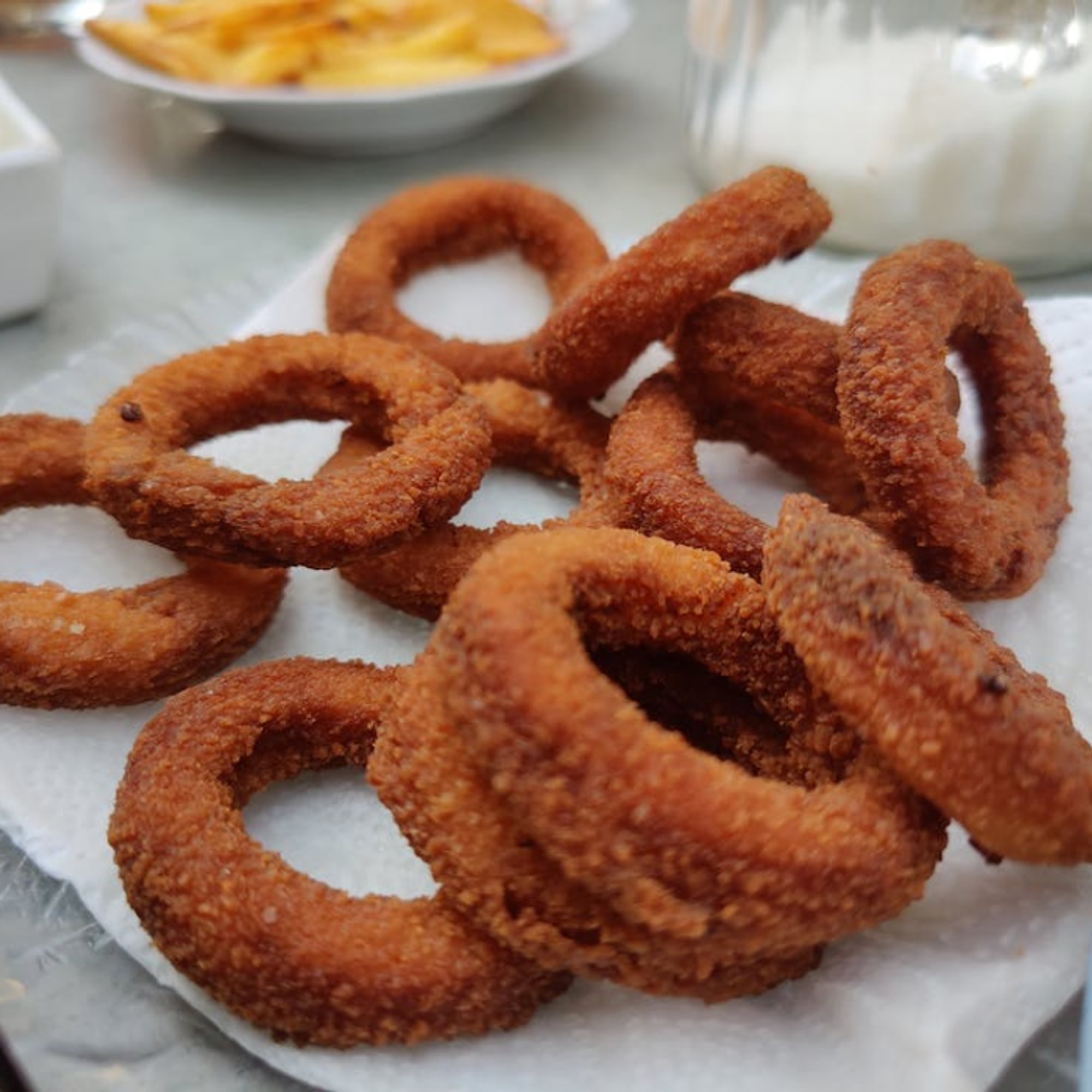 Quinoa Onion Rings