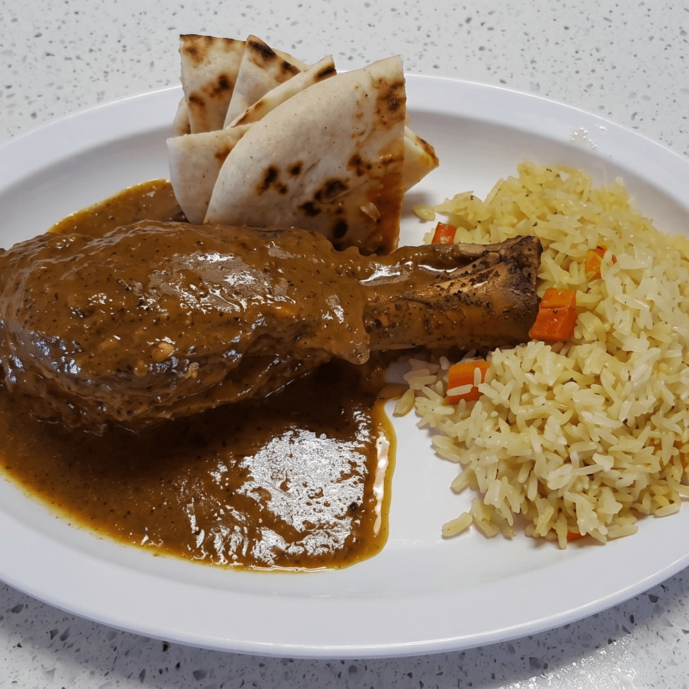 Lamb Shank Plate