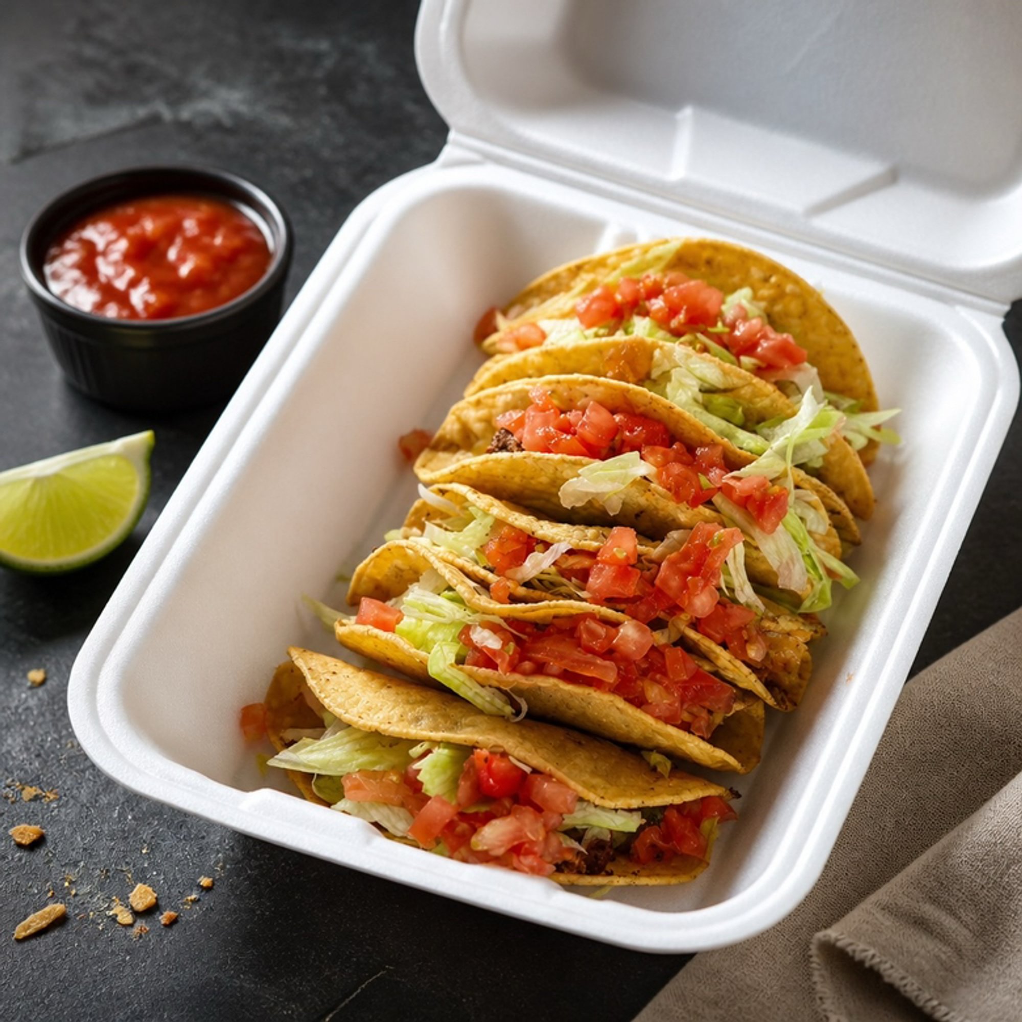 6 Corn Tacos