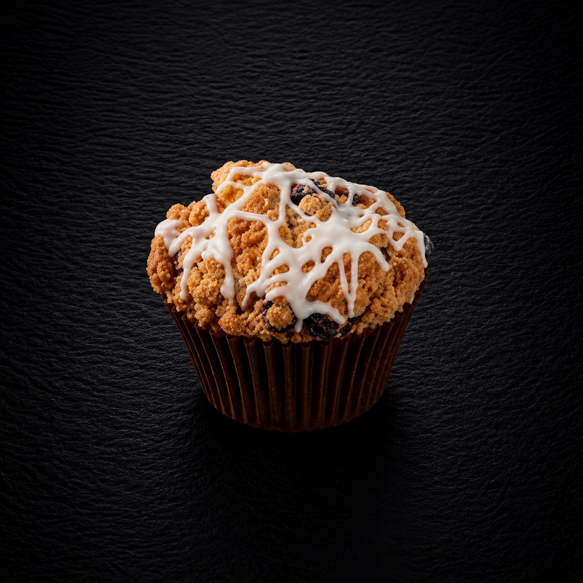 Whole Grain Blueberry Banana Muffin