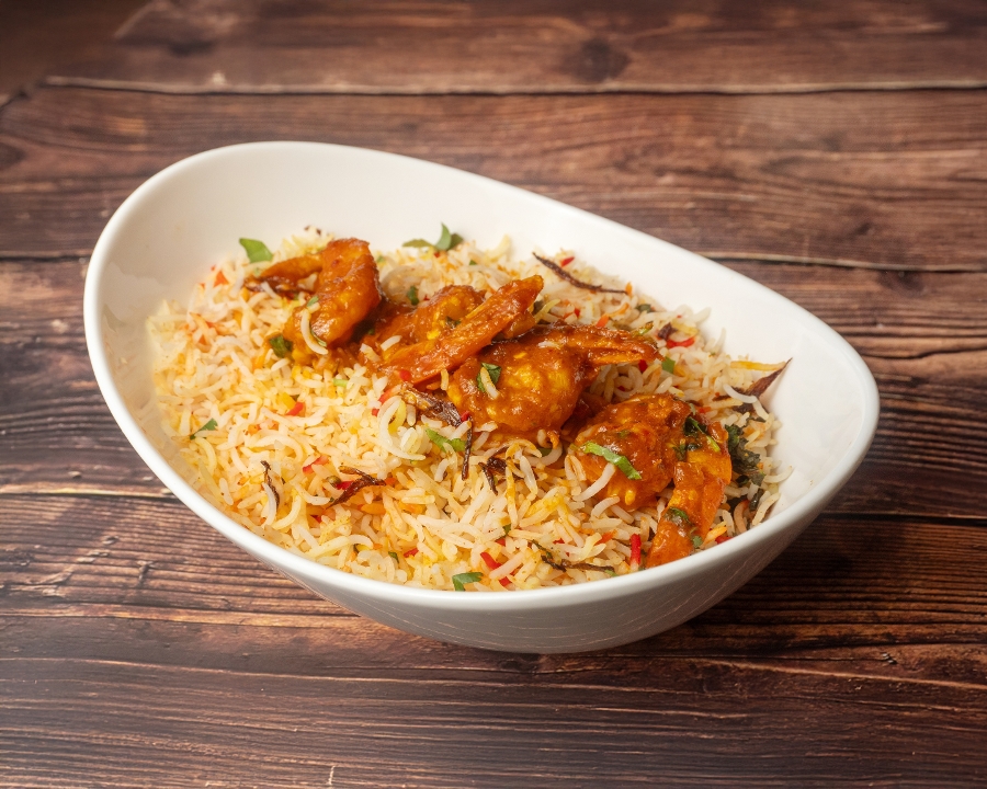Shrimp Biryani