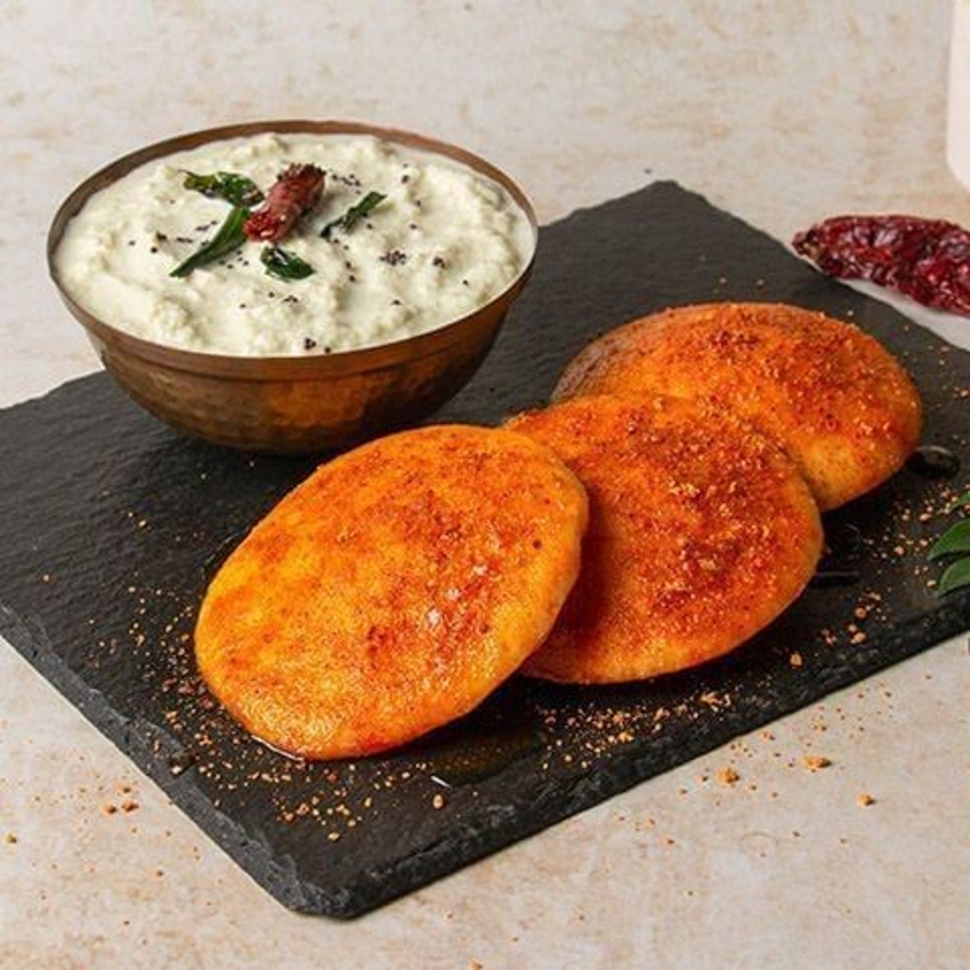 Ghee Podi Idly