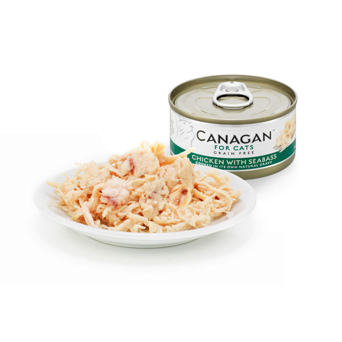 Canagan Cat Chicken with Seabass 75g