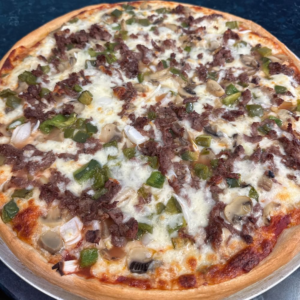 Philly Cheese Steak Pizza