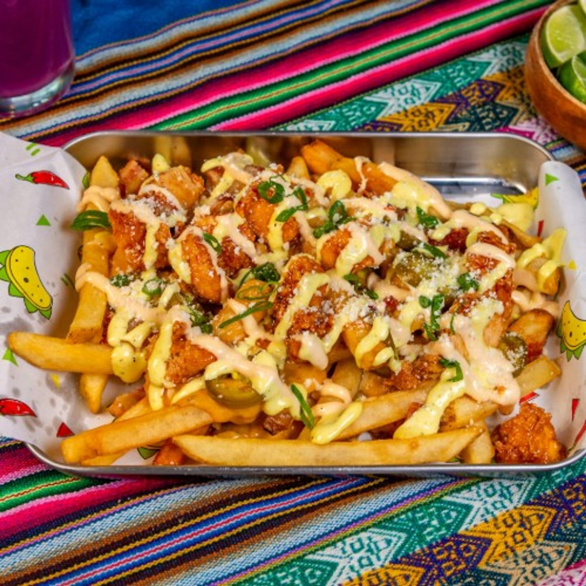 Chicken Voodoo Fries
