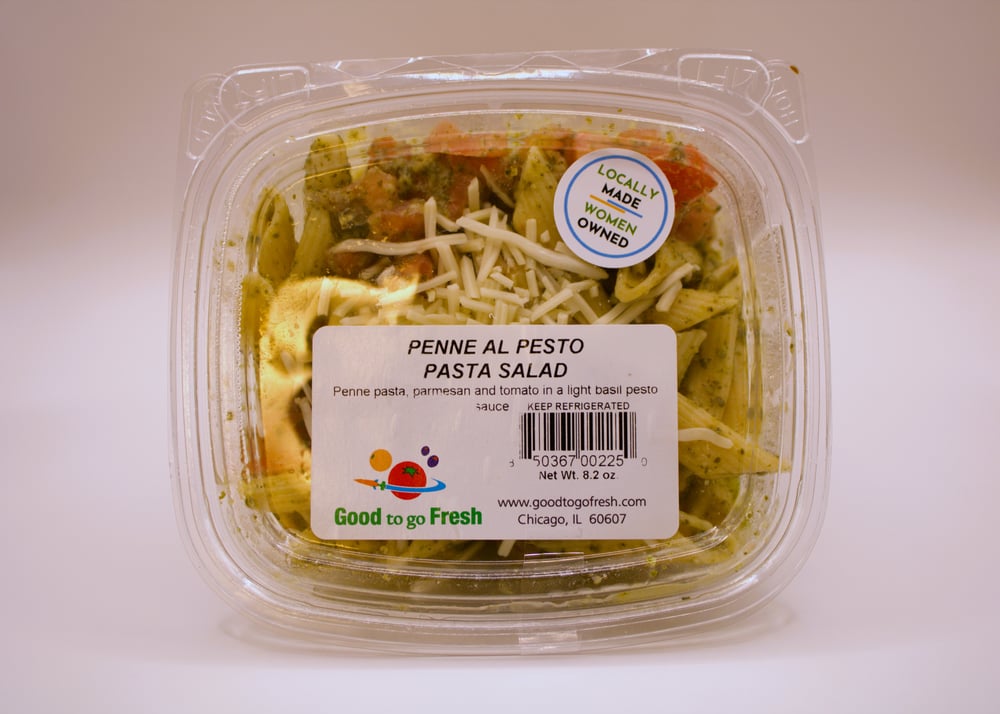 Penne al Pesto Pasta Salad (V)