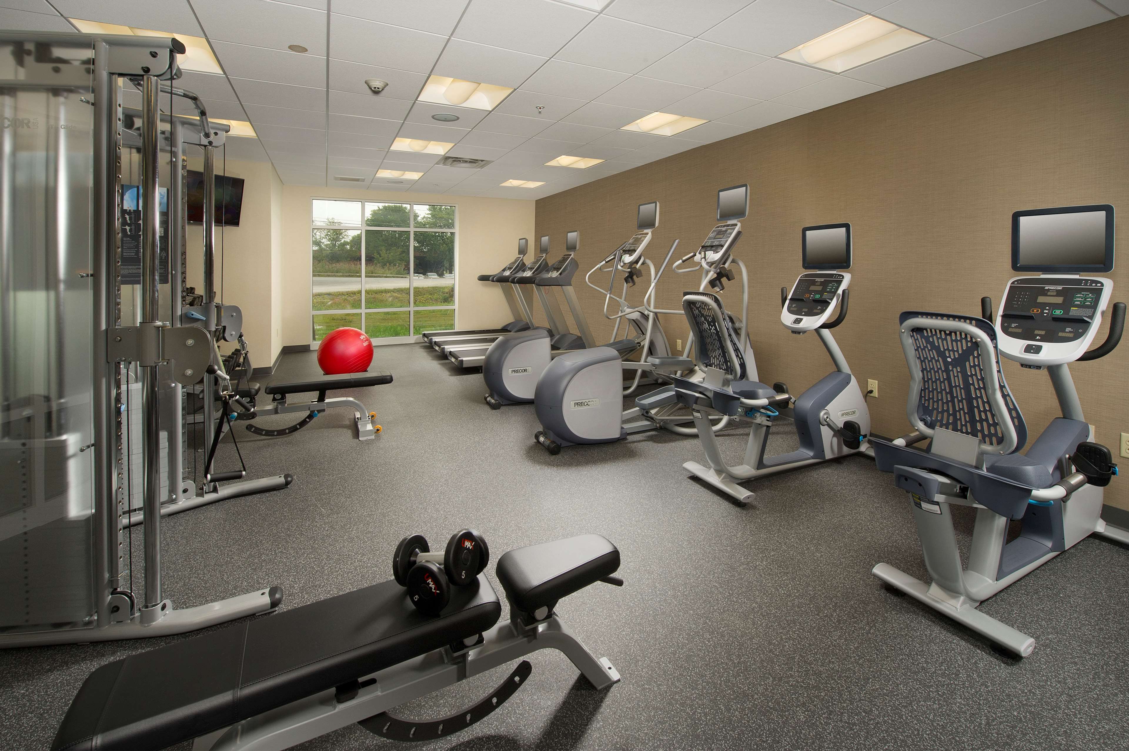 Health club  fitness center  gym