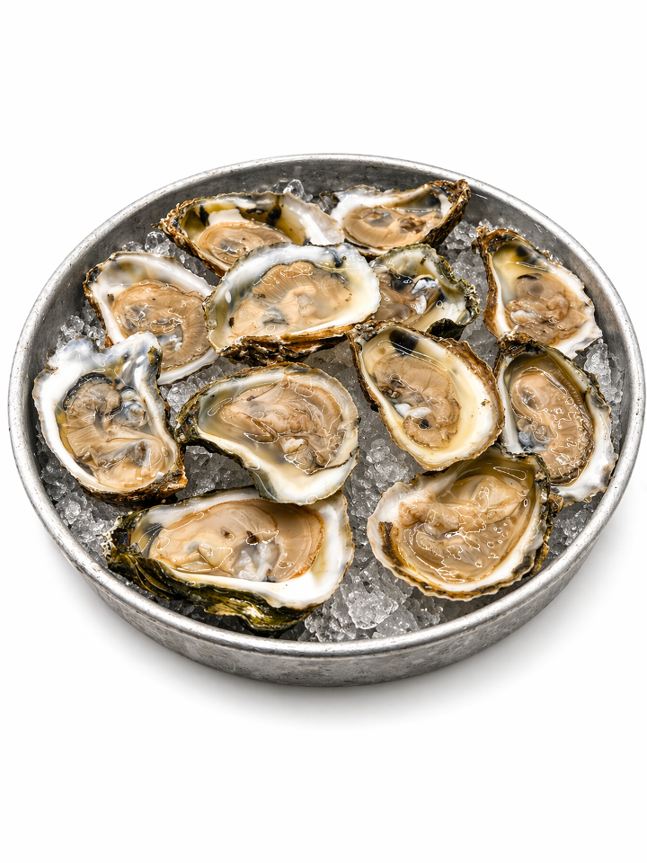 12 Raw Oysters
