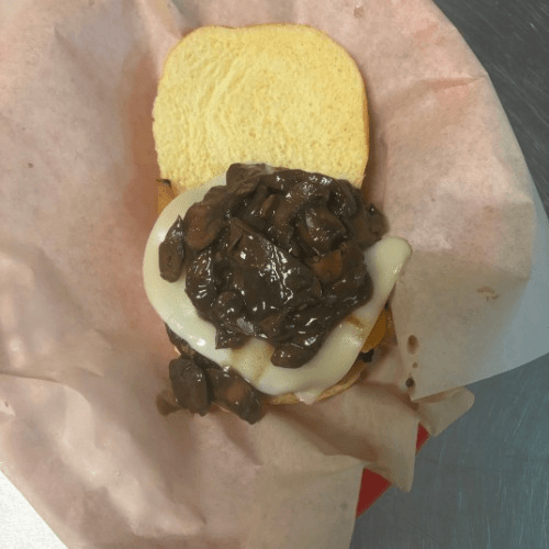 Mushroom & Swiss Burger